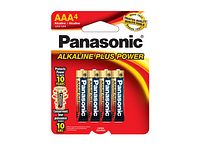 Panasonic Alkaline Plus AAA Batteries PLUS Power (4-Pack)