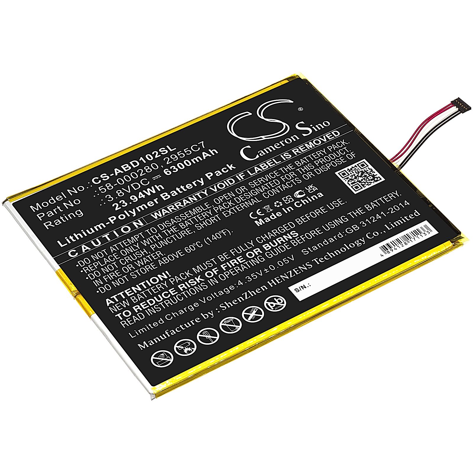 Amazon Kindle Fire HD 10.1 9th Battery Replacement