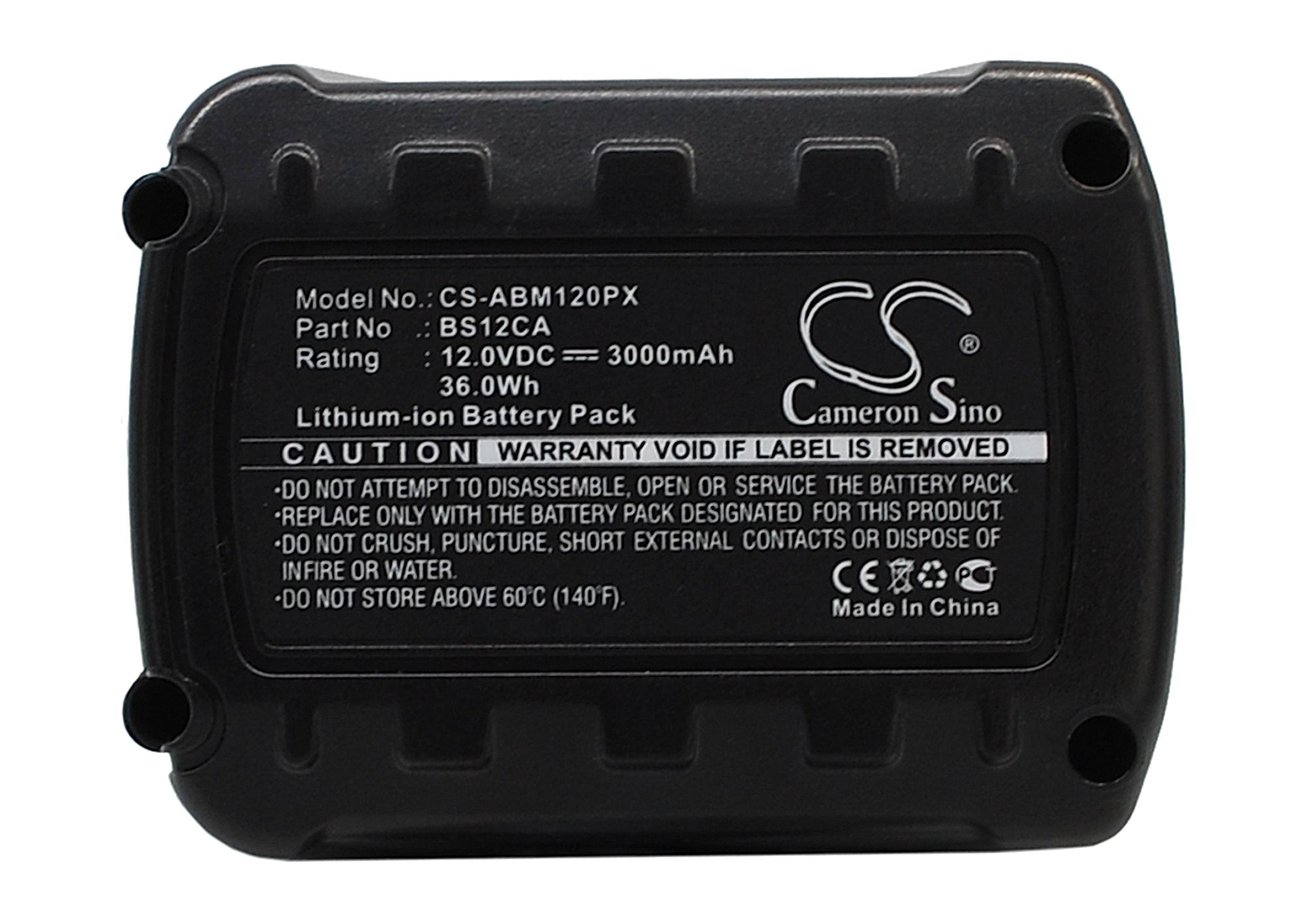 AEG MC-BS12CA Battery Replacement