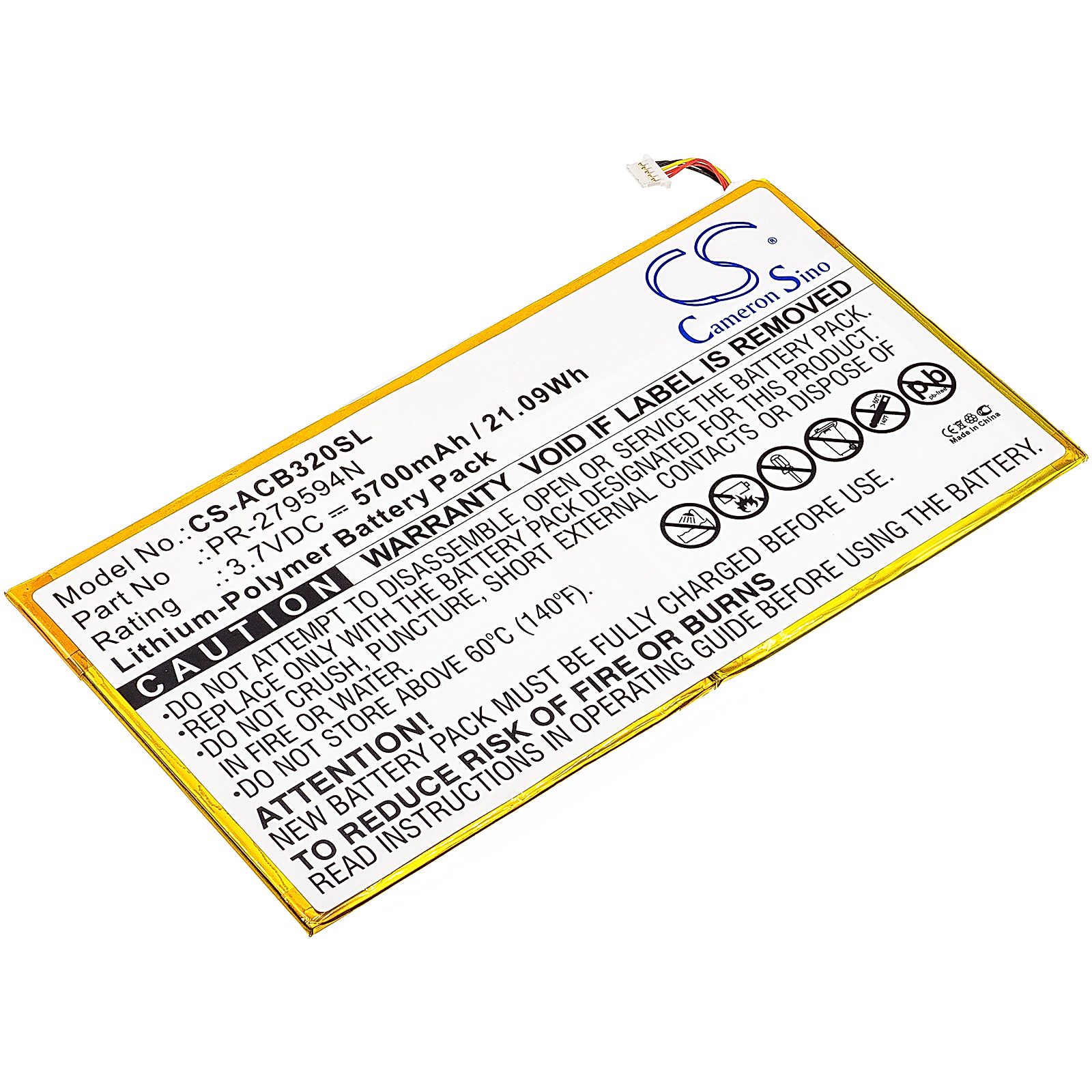 Acer Iconia One 10 B3-A20 Battery Replacement
