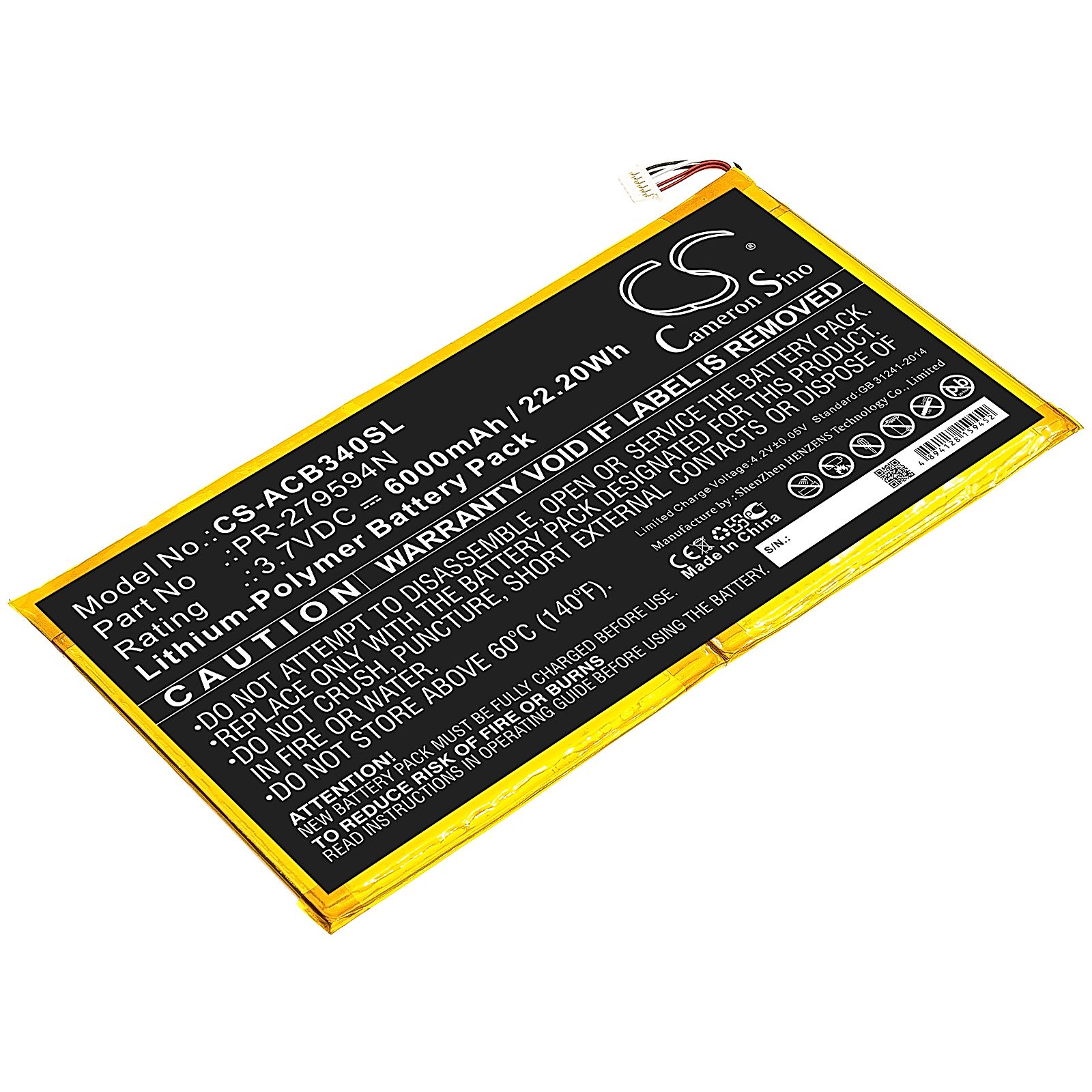 Acer Iconia One 10 B3-A40 Battery Replacement