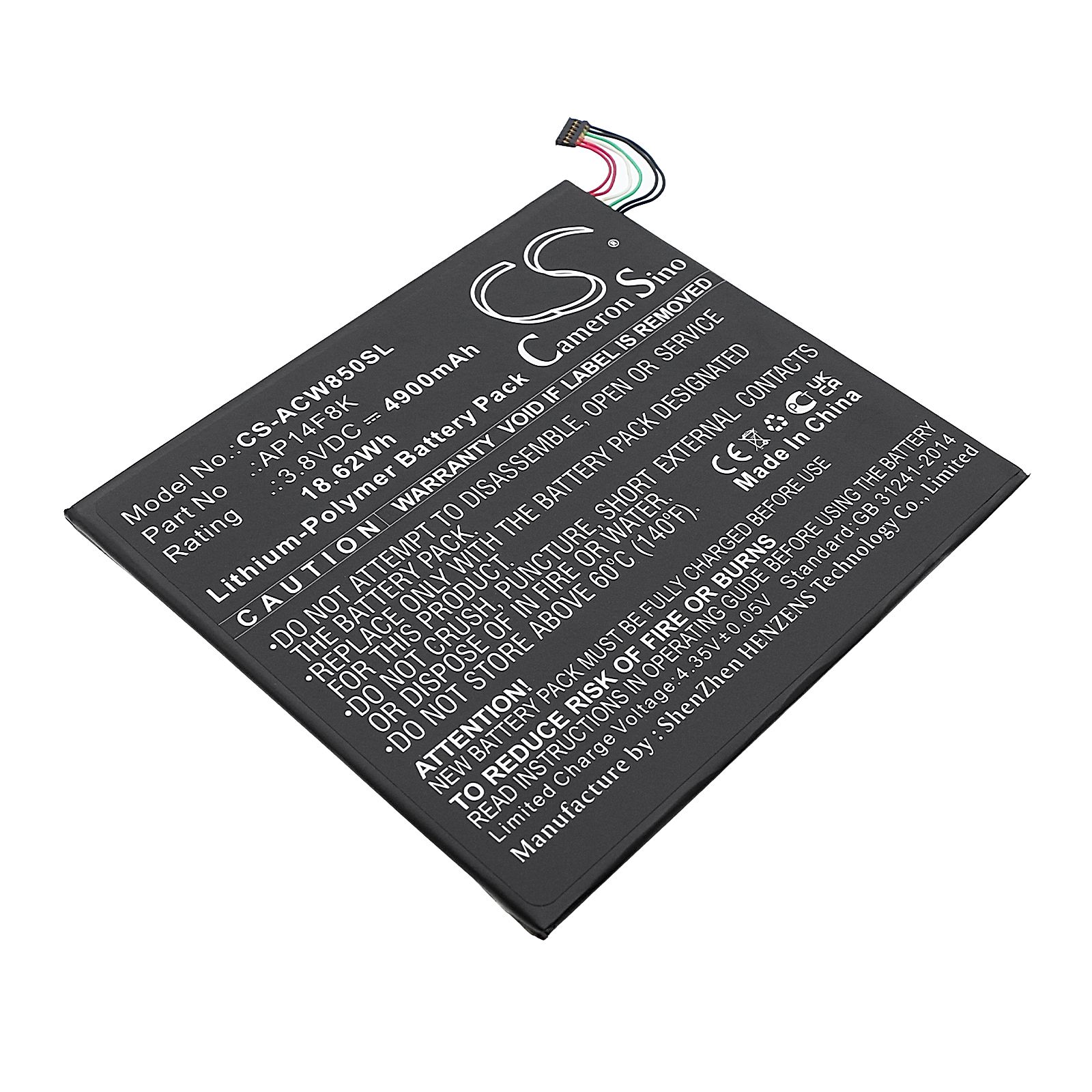 Acer Iconia Tab A1-850 Battery Replacement