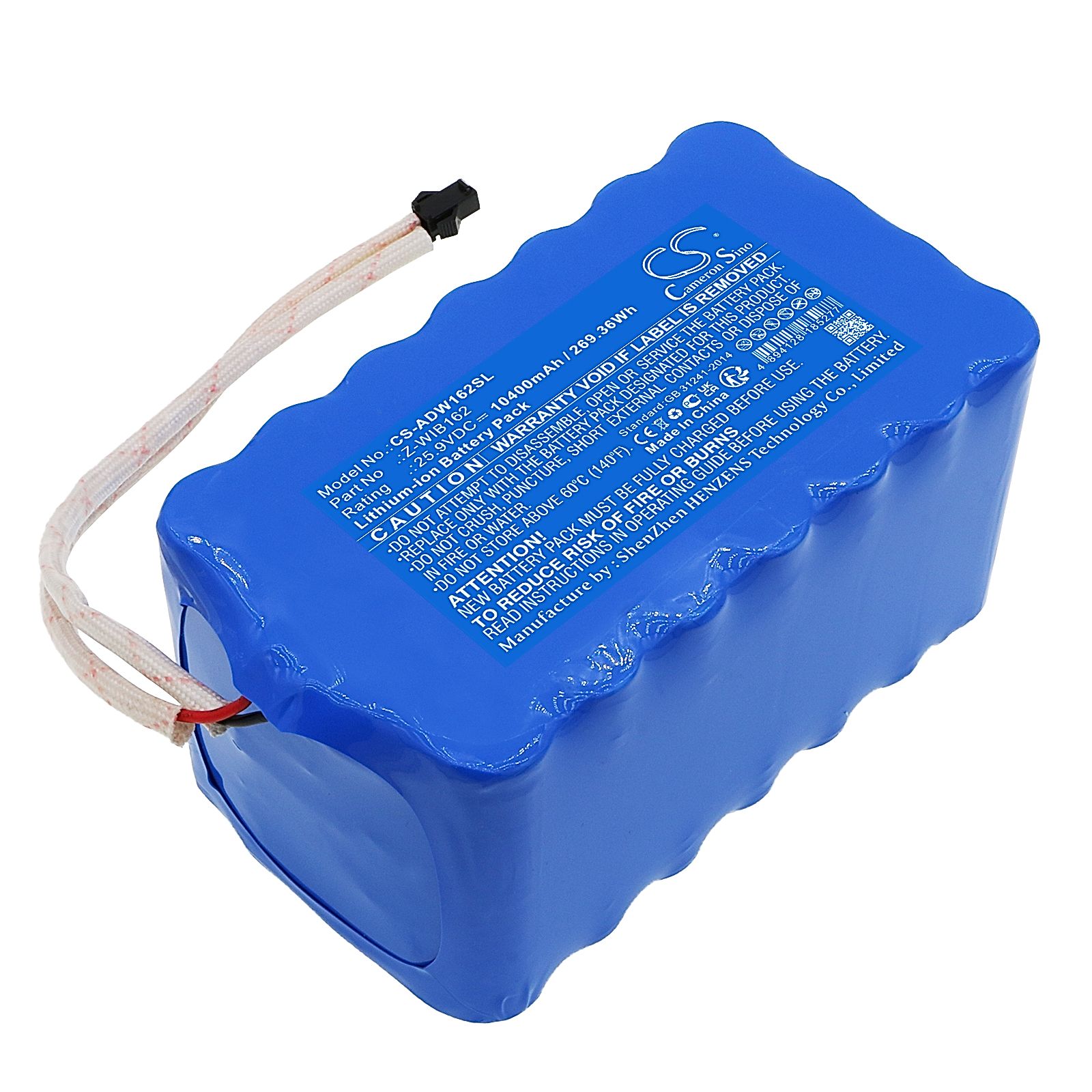American DJ WIFLY EXR HEX PAR Battery Replacement
