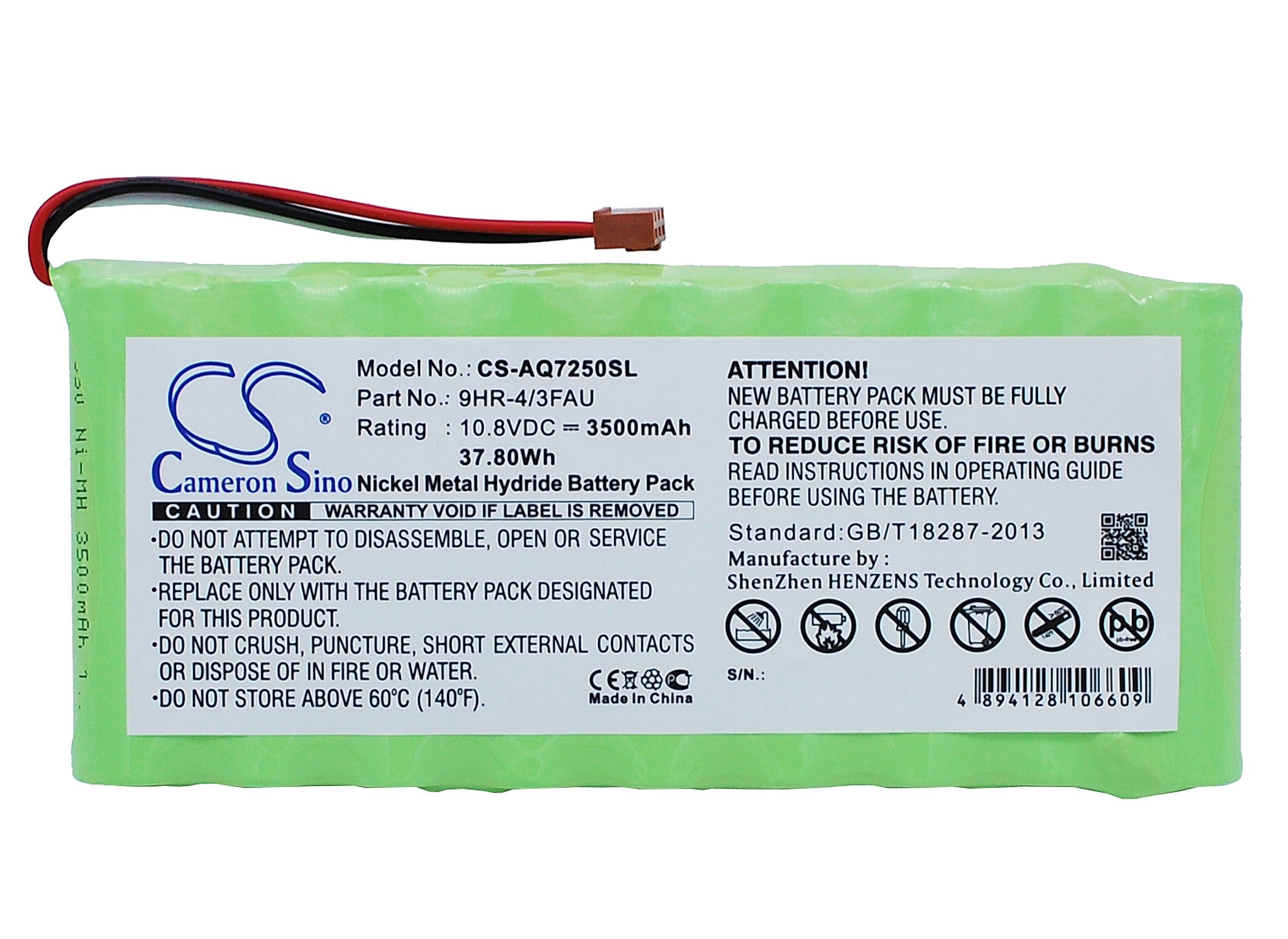 Ando AQ7250 Battery Replacement