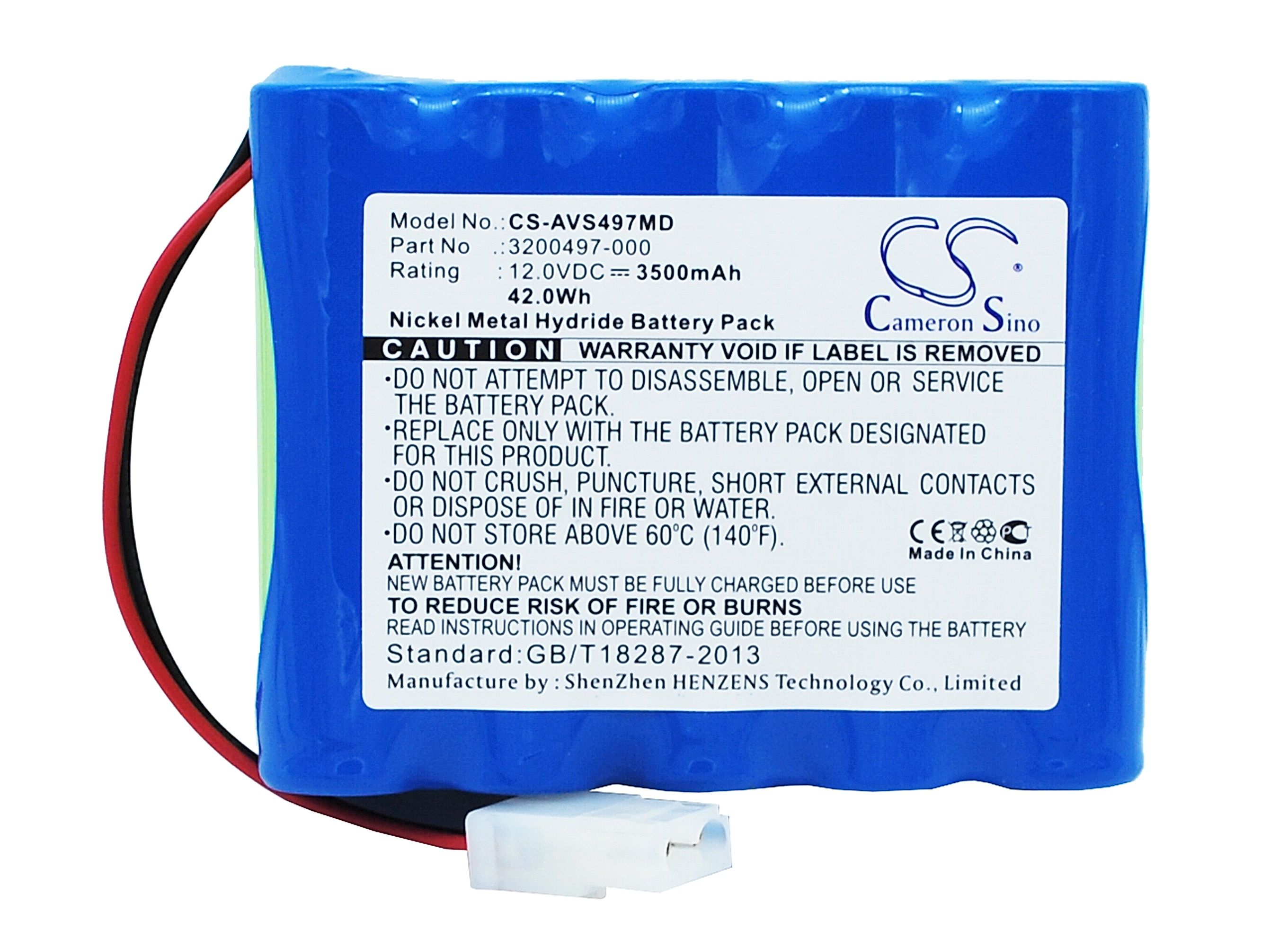 Viasys Healthcare AVEA Battery Replacement
