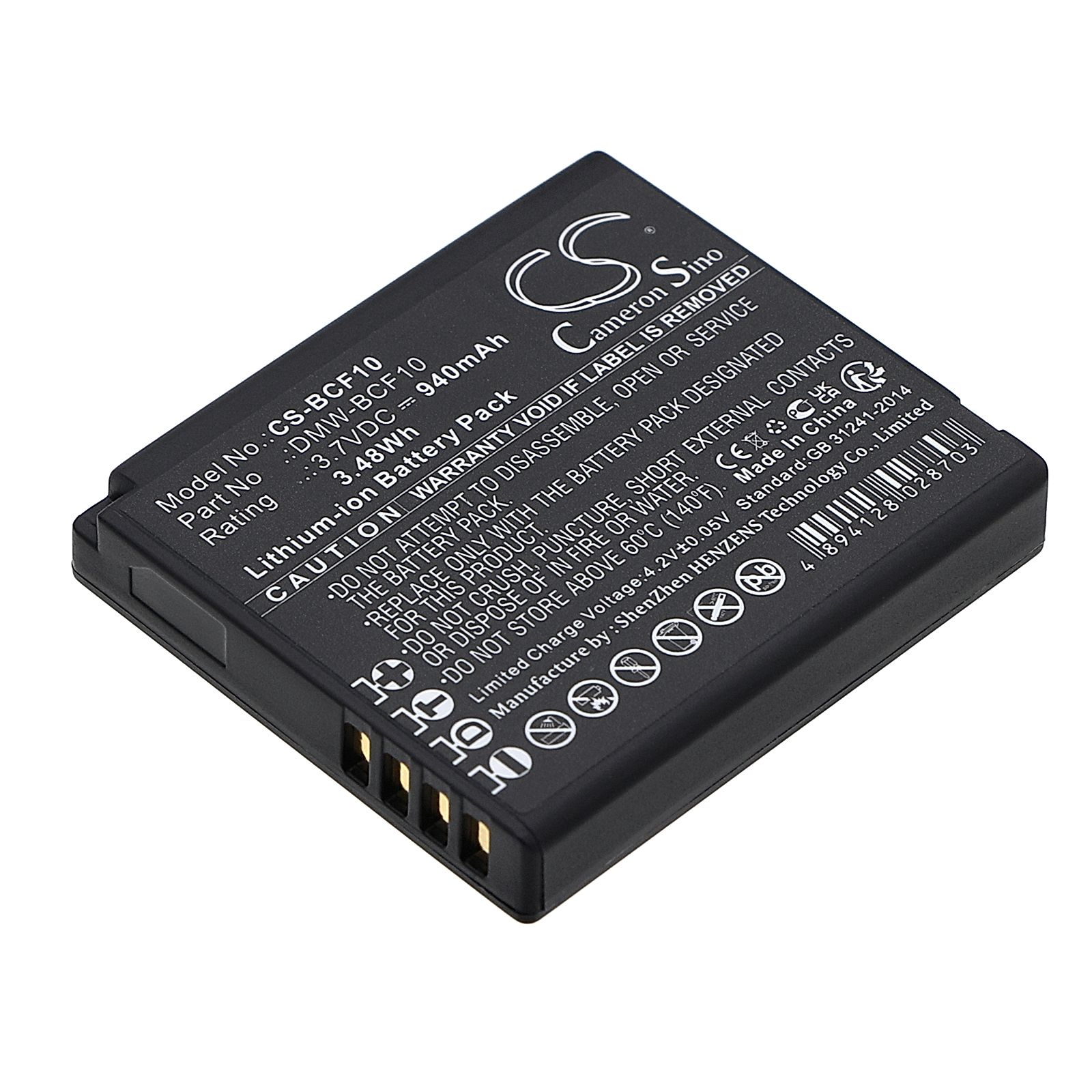 Panasonic Lumix DMC-FP8 Battery Replacement
