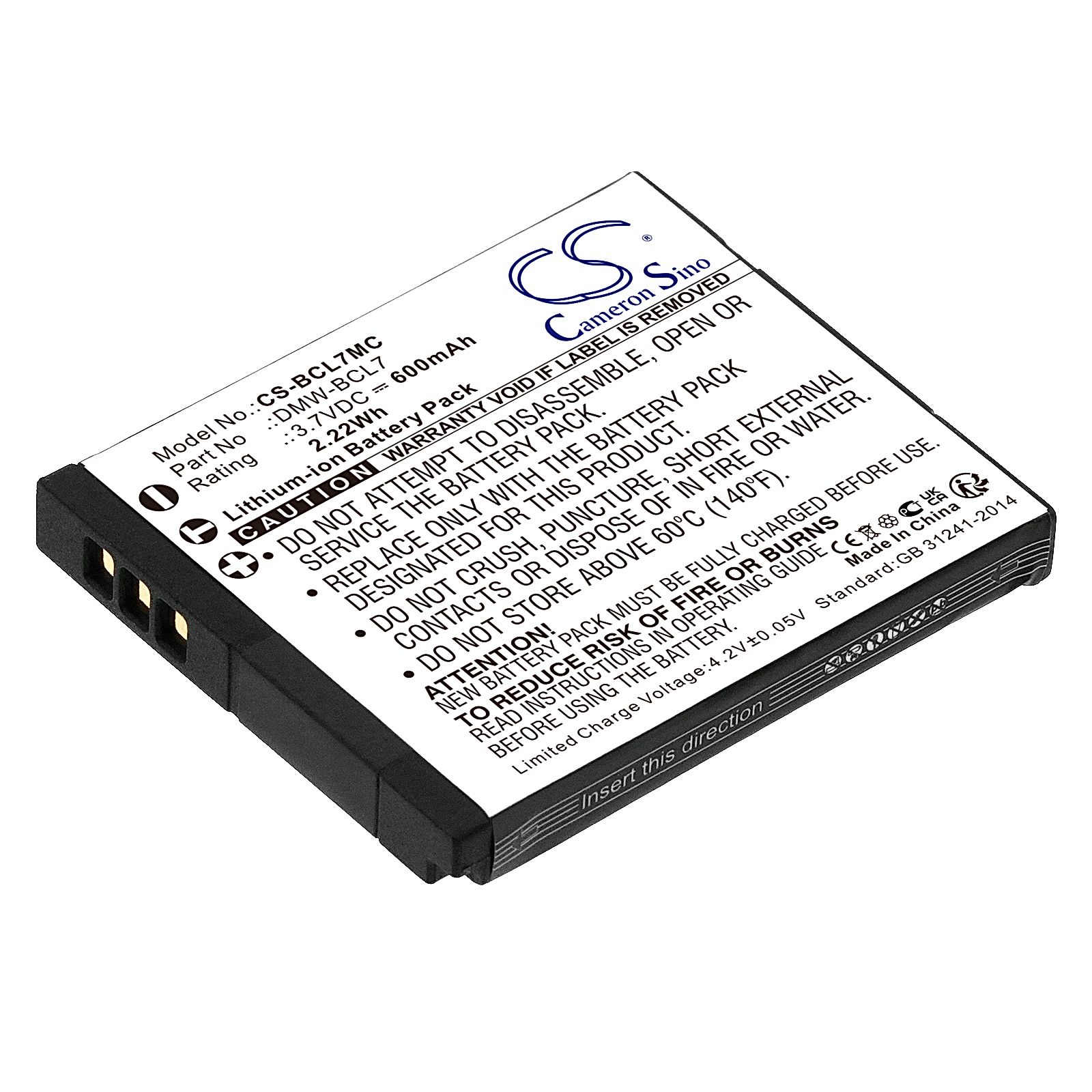 Panasonic Lumix DMC-F5 Battery Replacement