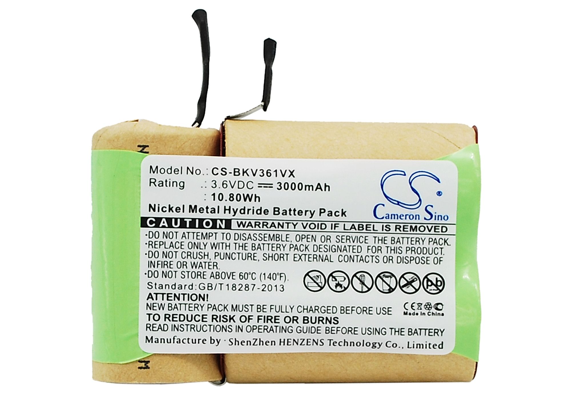 Black&Decker V3610 Battery Replacement