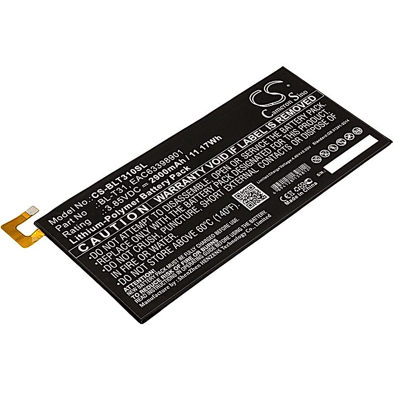 LG G Pad F2 8.0 Battery Replacement