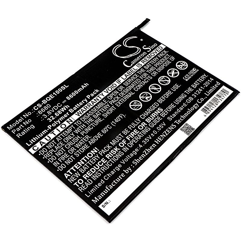 BQ E10 Battery Replacement