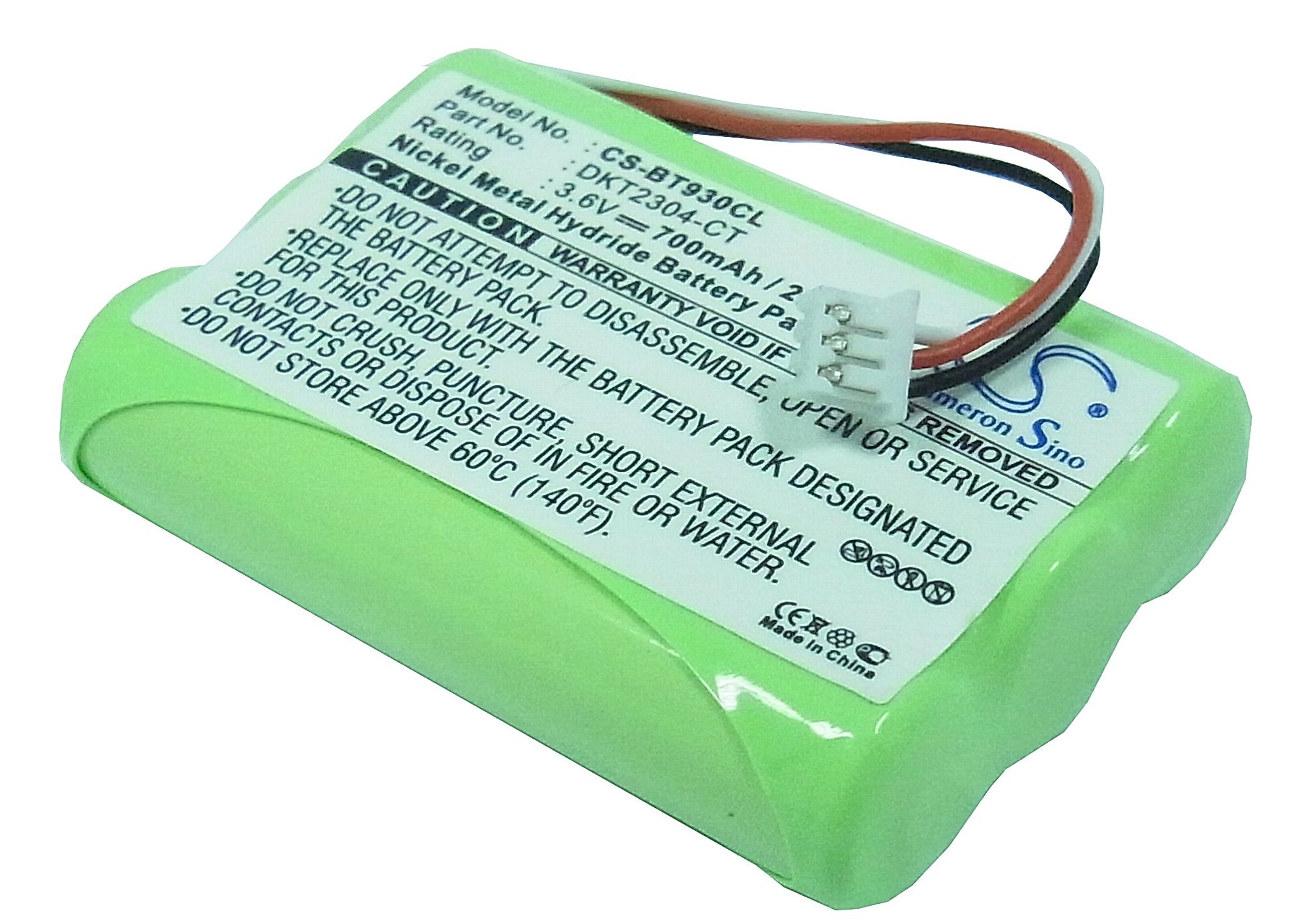 Toshiba DKT2304CT Battery Replacement