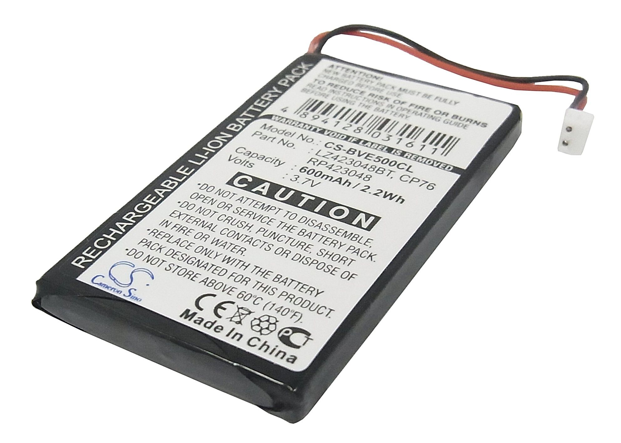 BTI Verve 500 Battery Replacement