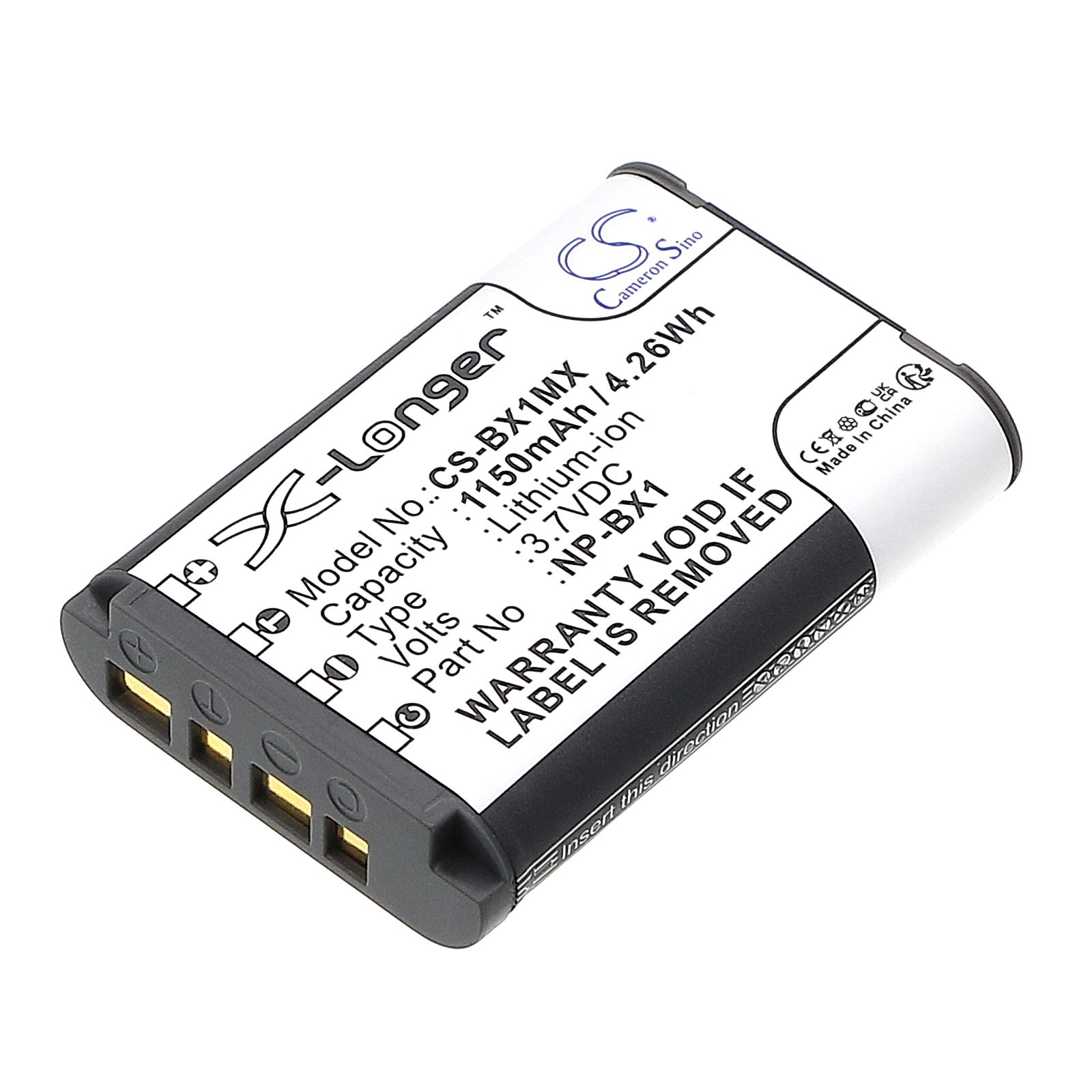 Sony  CX405 Handycam Battery Replacement