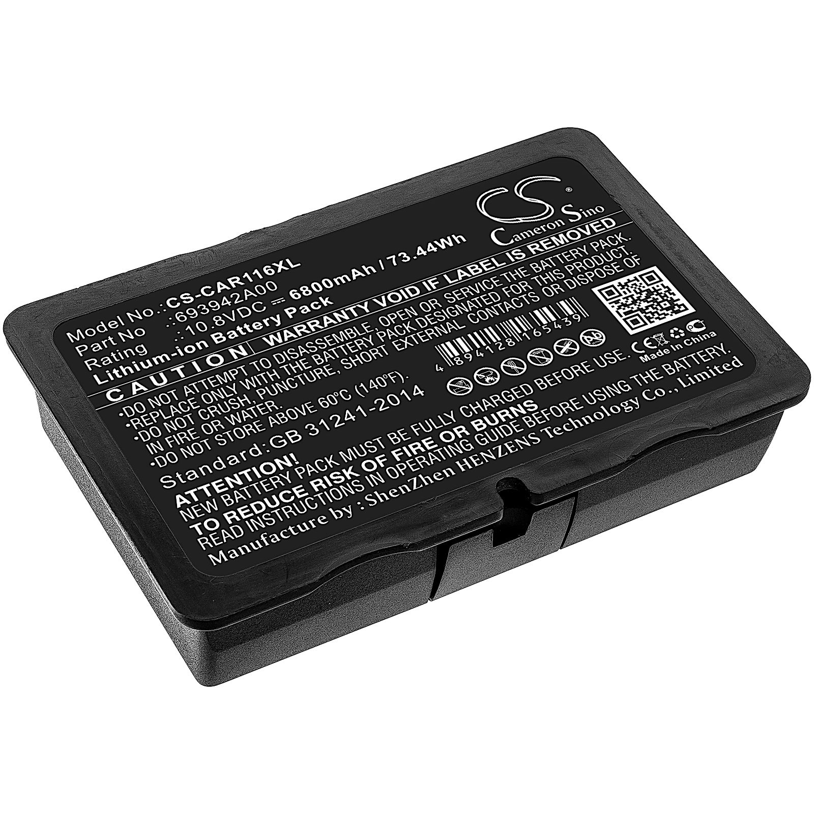 Chauvin Arnoux C.A 6116N Battery Replacement