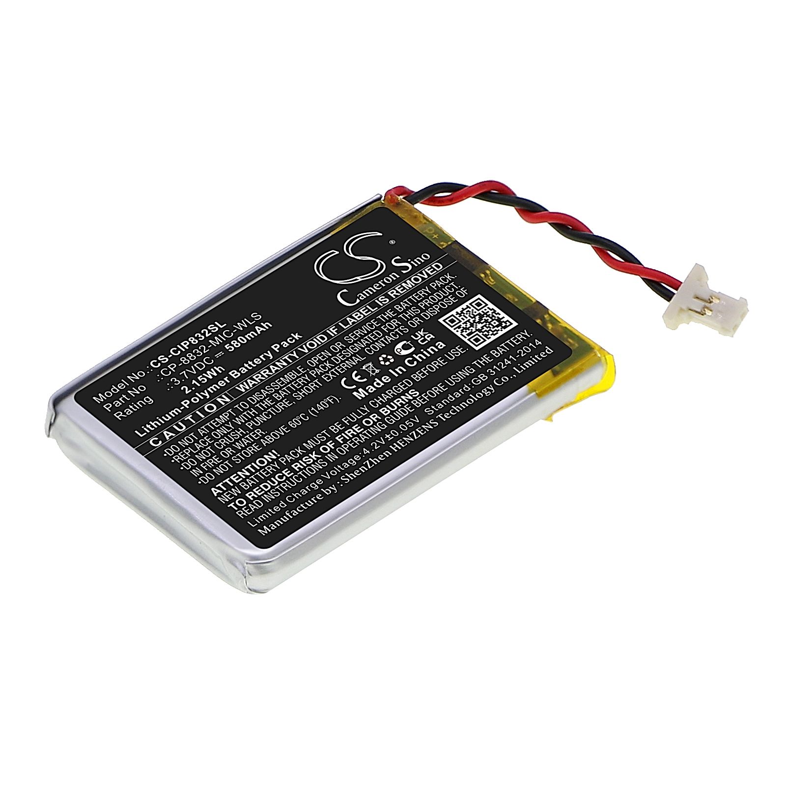 Cisco CP-8832 Wireless Expansion Microphone Battery Replacement