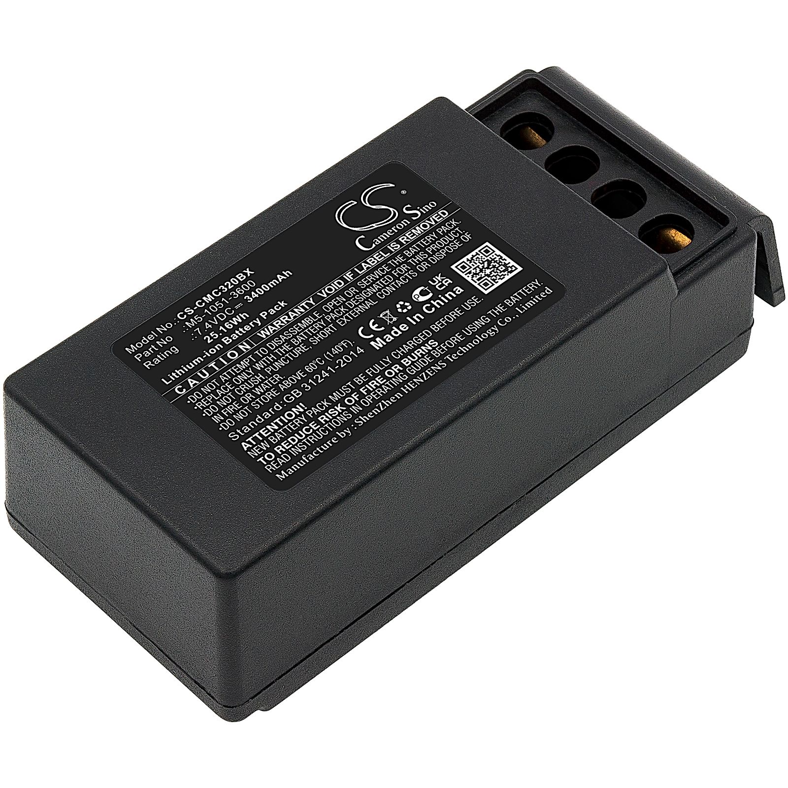 Cavotec M9-1051-3600 EX Battery Replacement