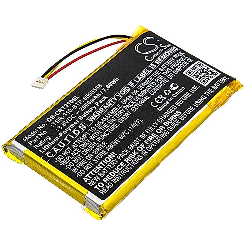 Crestron TSR-310 Battery Replacement