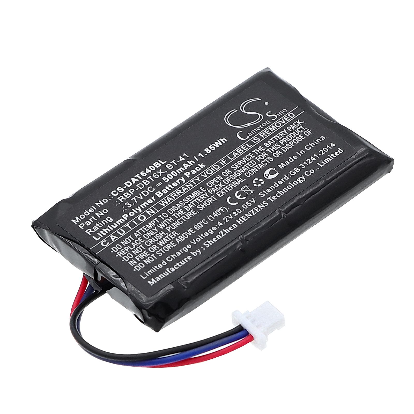 Datalogic RIDA DBT6400 Battery Replacement