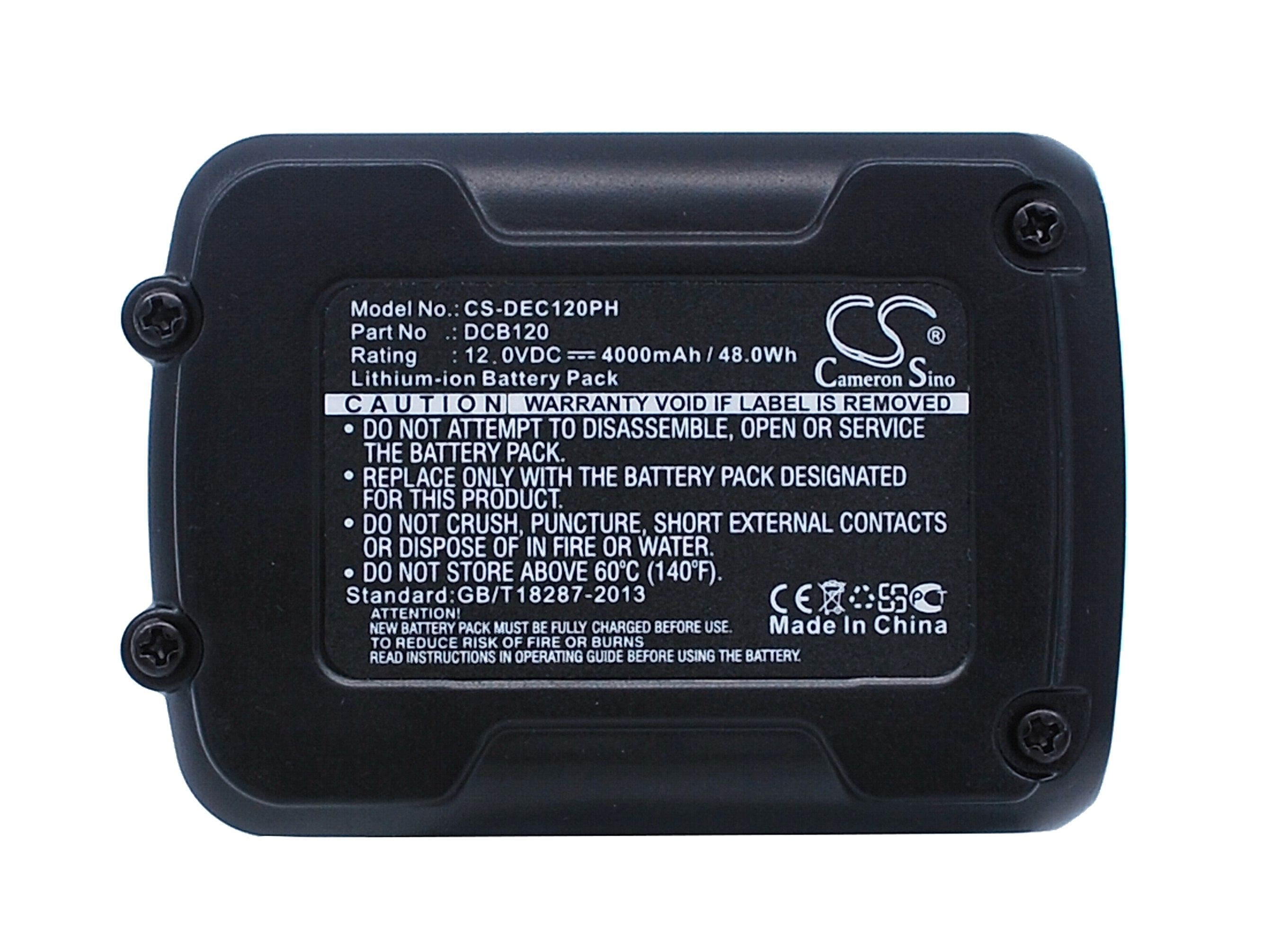 DeWalt 12V MAX Li-ion Battery Replacement