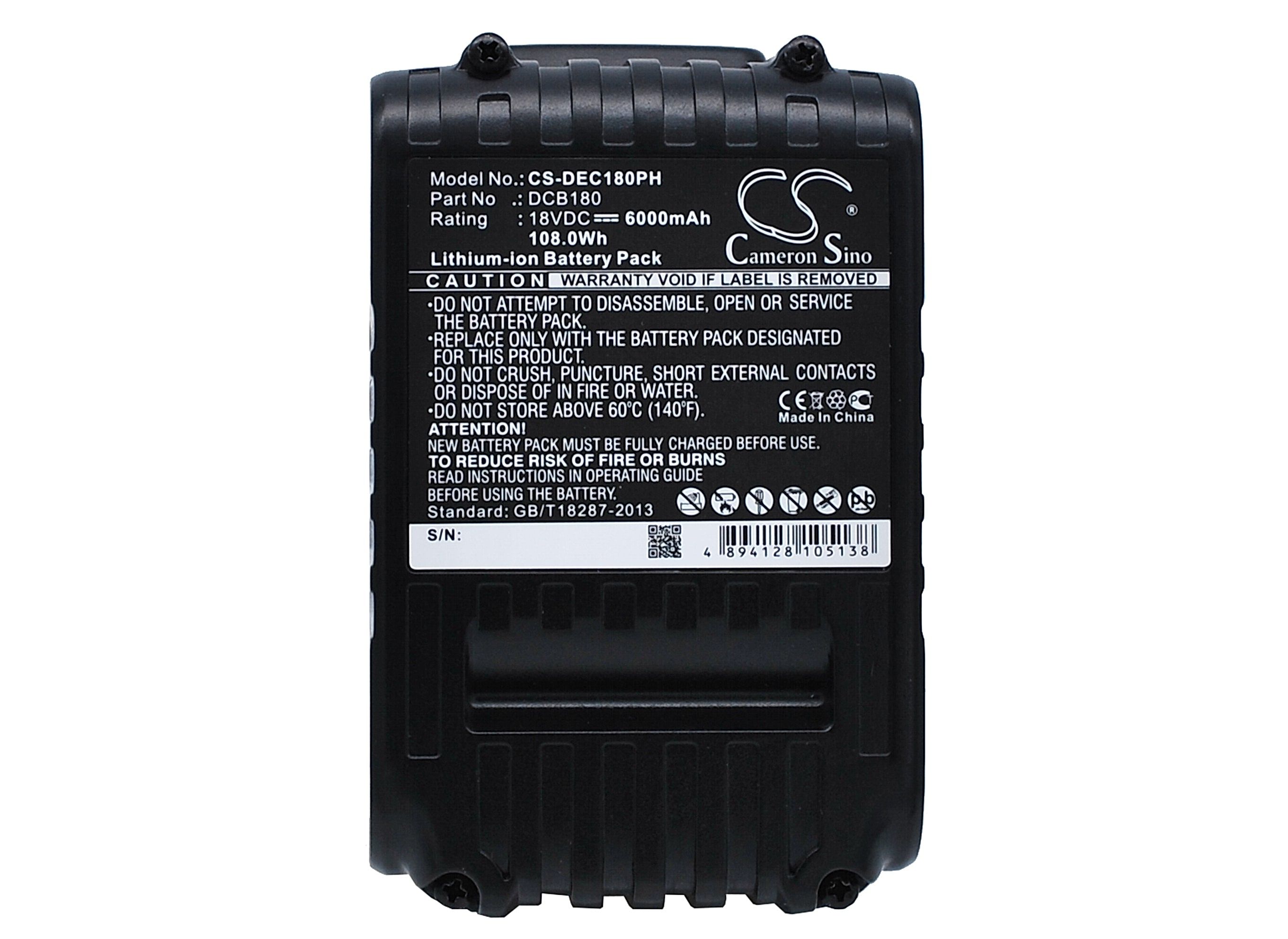 DeWalt XR Li-Ion 18V Battery Replacement