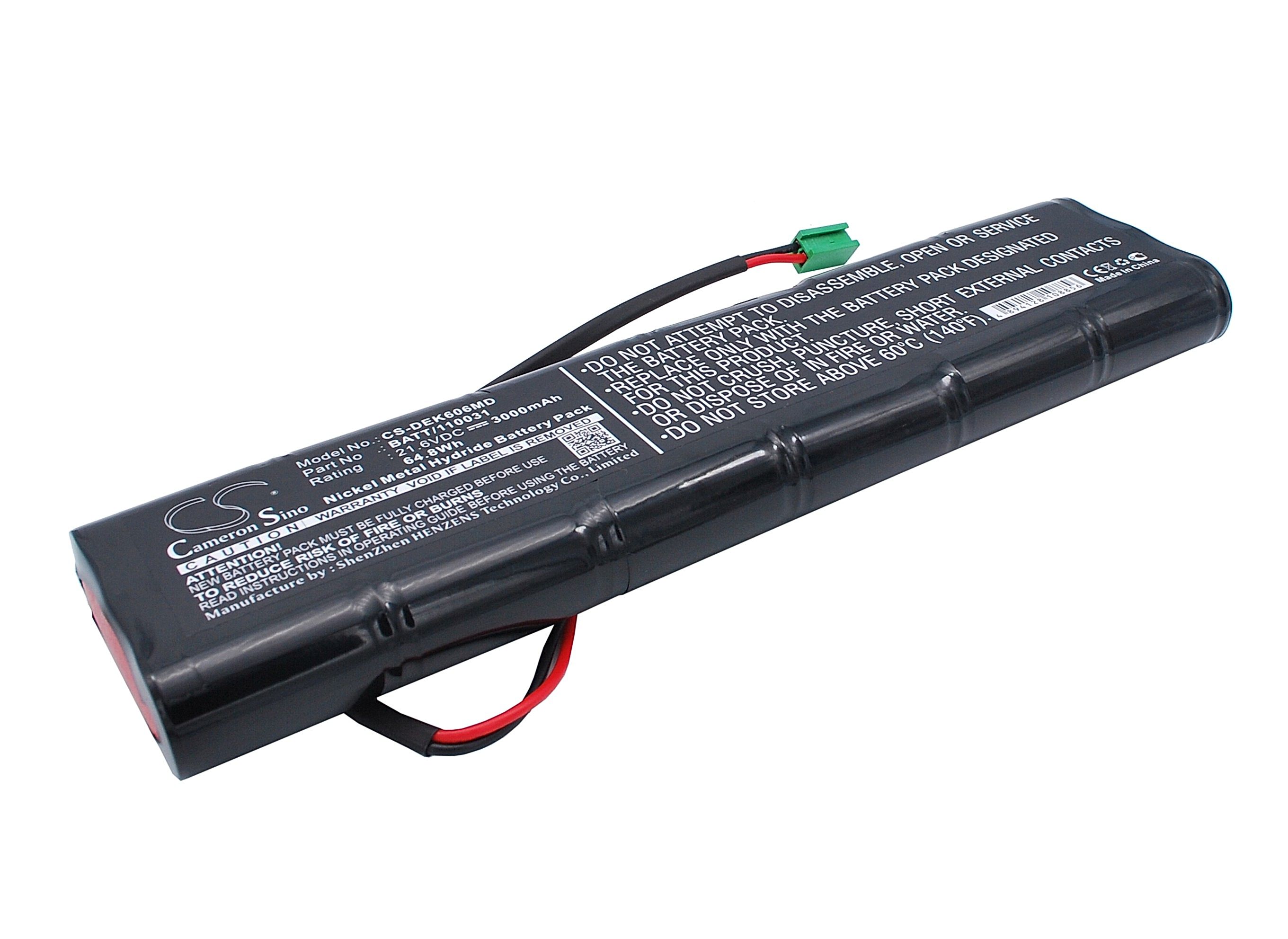Hellige Cardiotest EK53 Battery Replacement