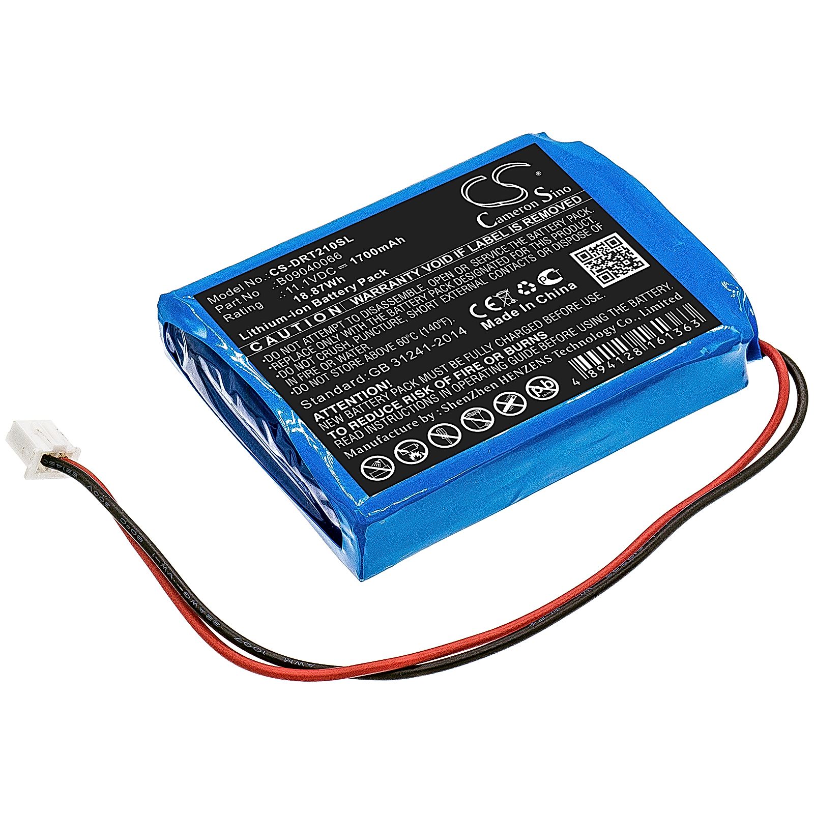 Deviser DS2100A Battery Replacement