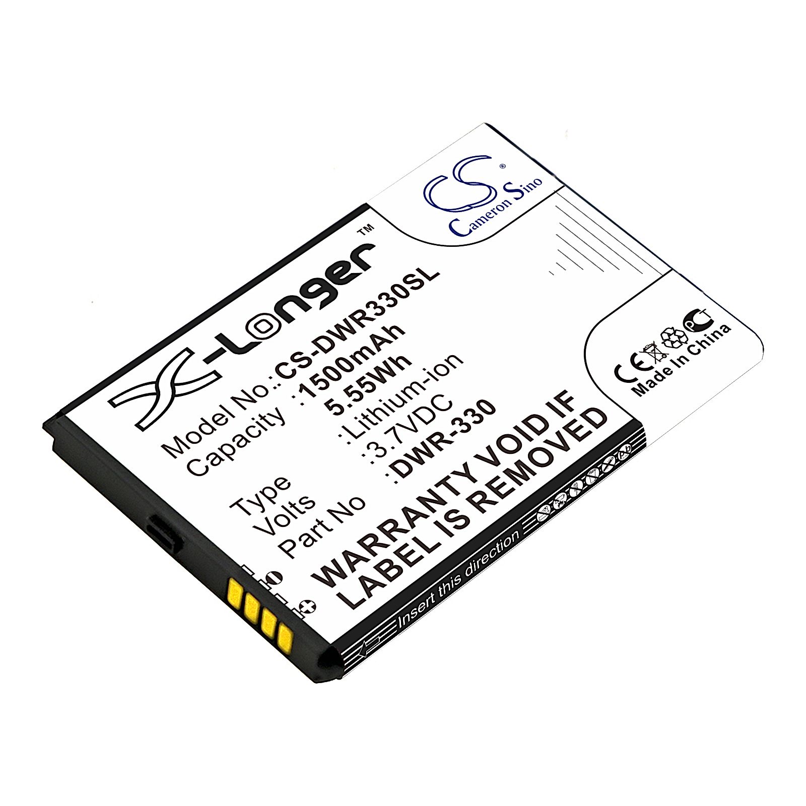 D-Link DWR-330 Battery Replacement