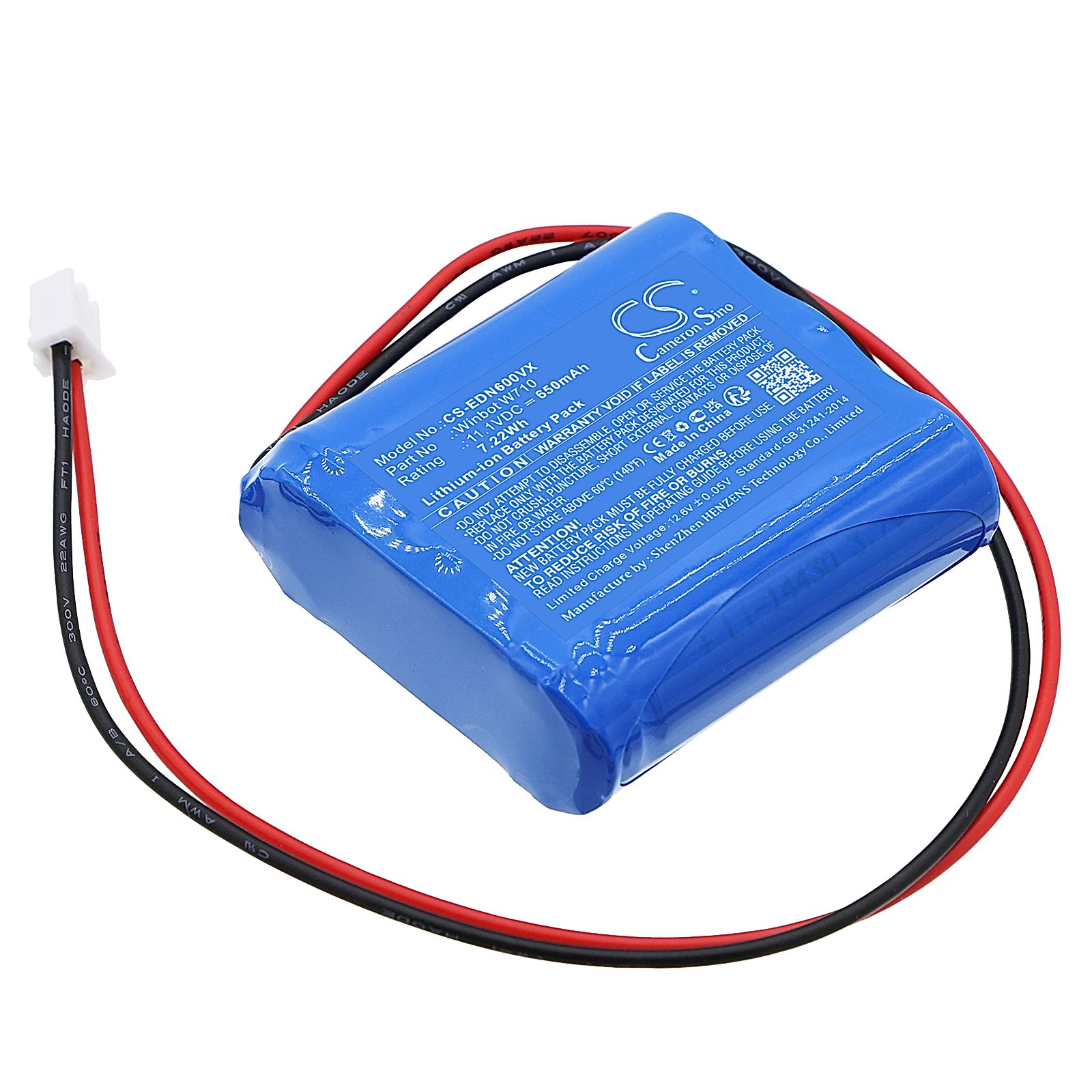 Ecovacs Winbot W710 Battery Replacement