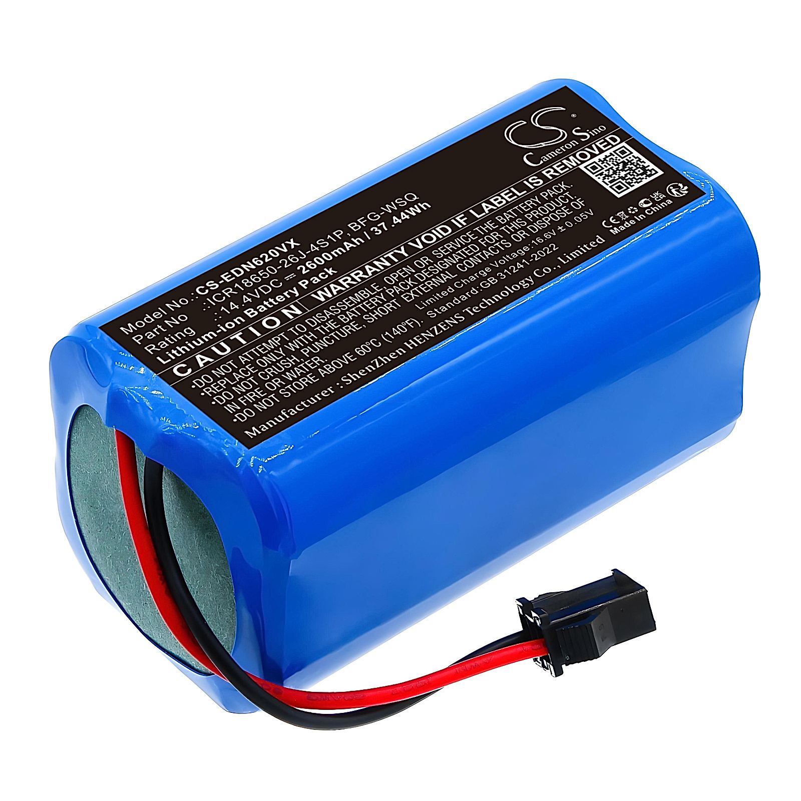 Liectroux X5S Battery Replacement