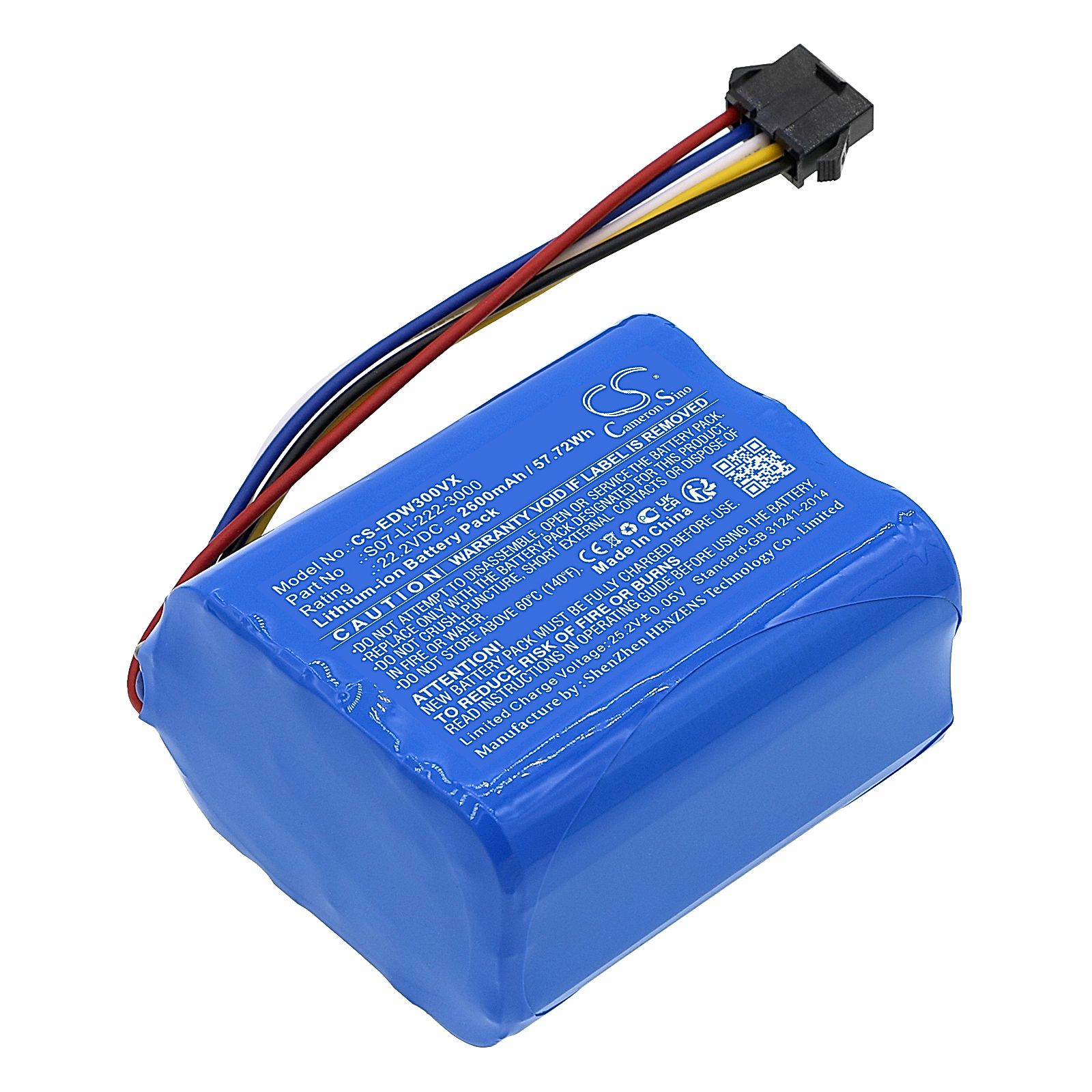 Ecovacs Winbot X Battery Replacement