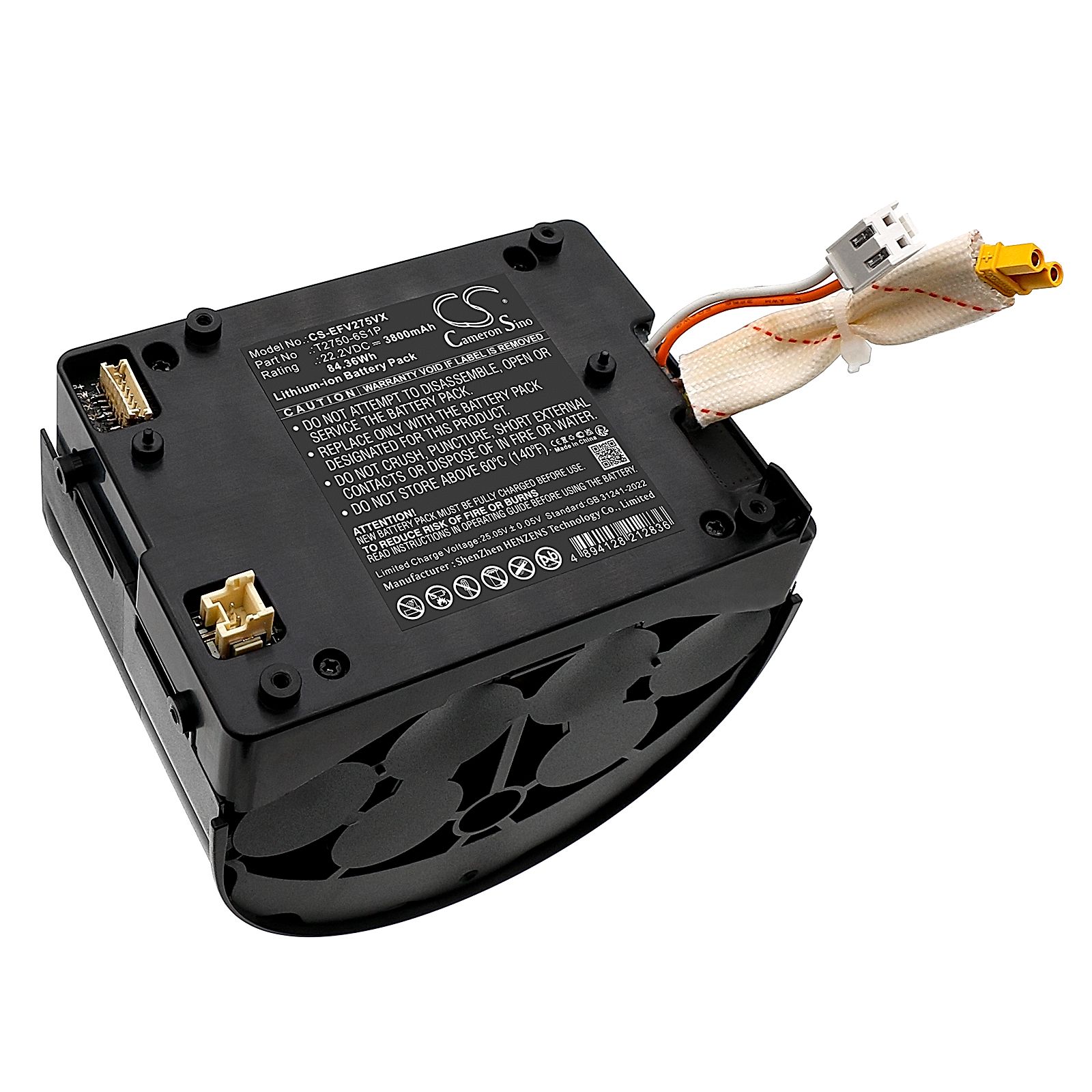 Eufy Mach V1 T2750 Wet & Dry Battery Replacement