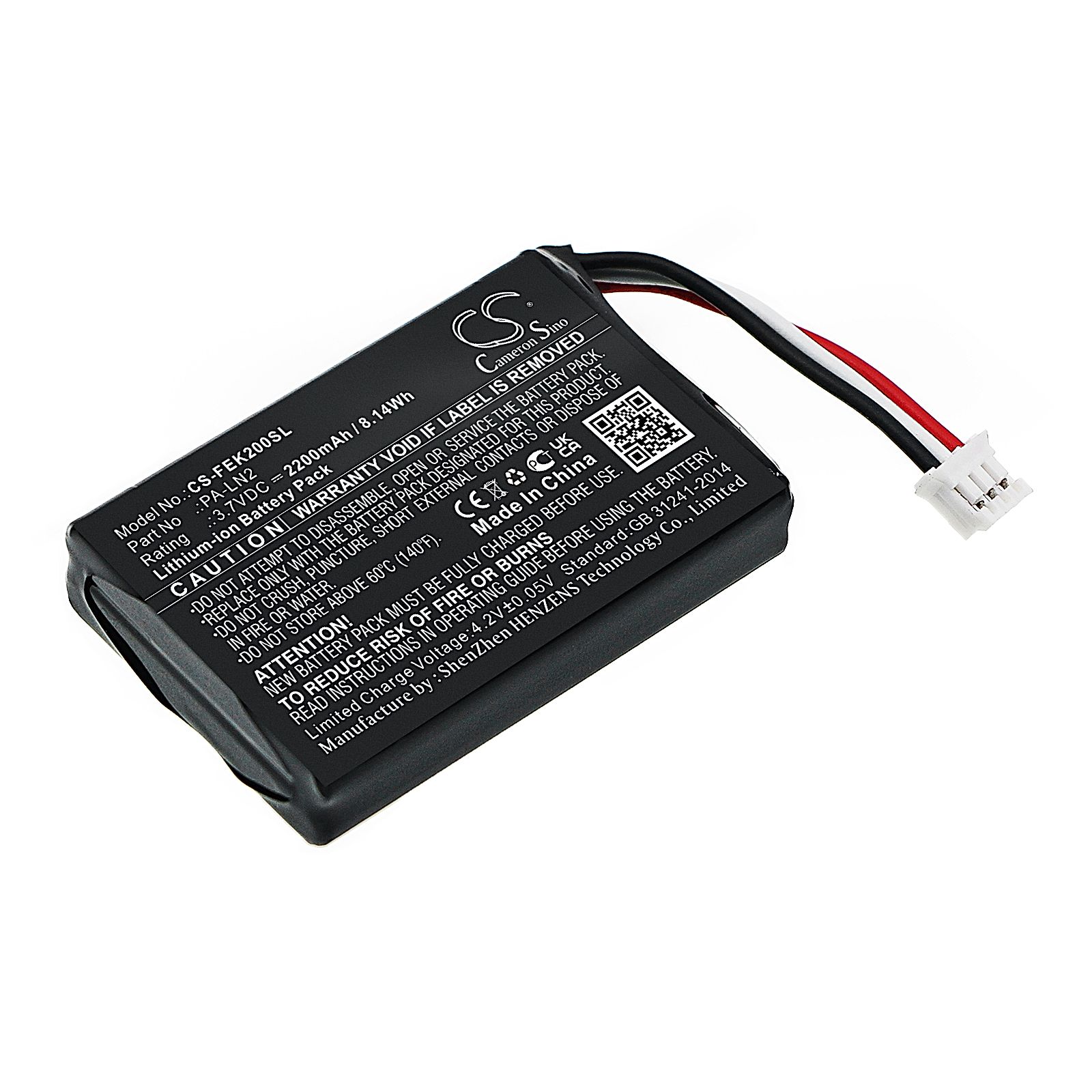 Fey Elektronik PA-LN2 Battery Replacement