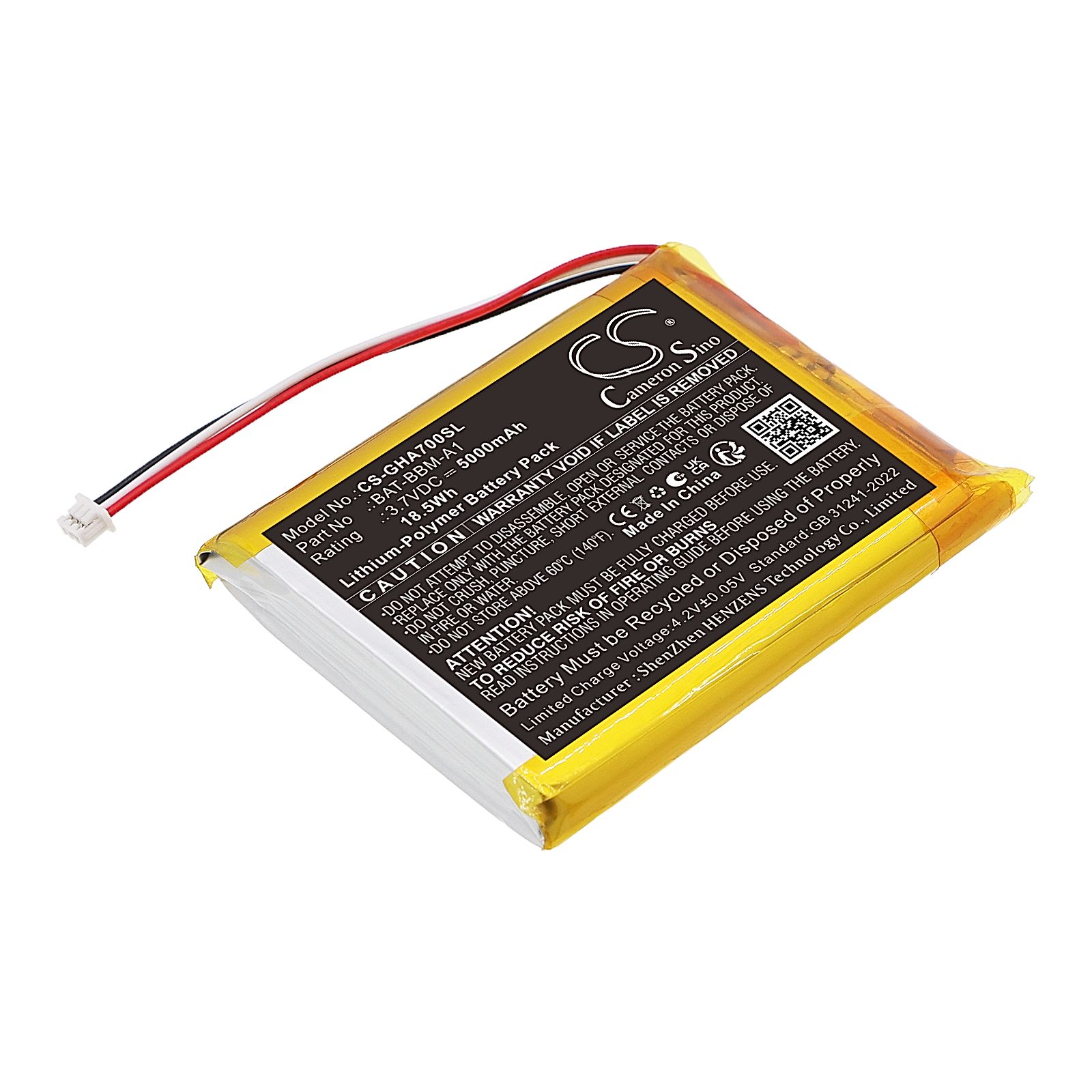 GHB  ABM720 Battery Replacement