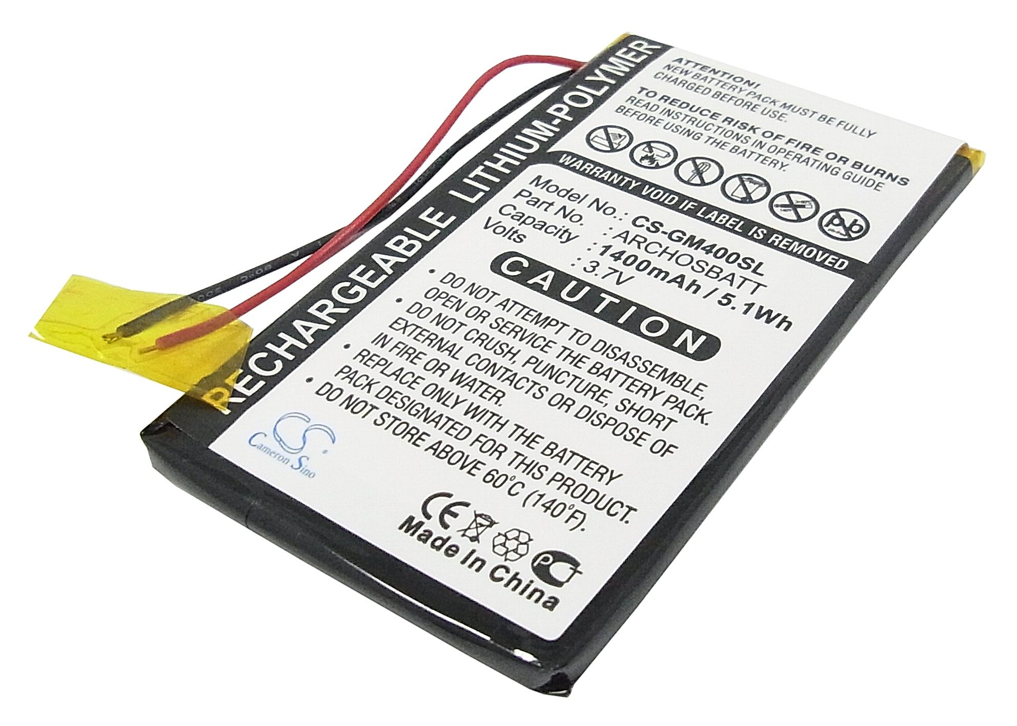 Archos Gmini 400 Battery Replacement