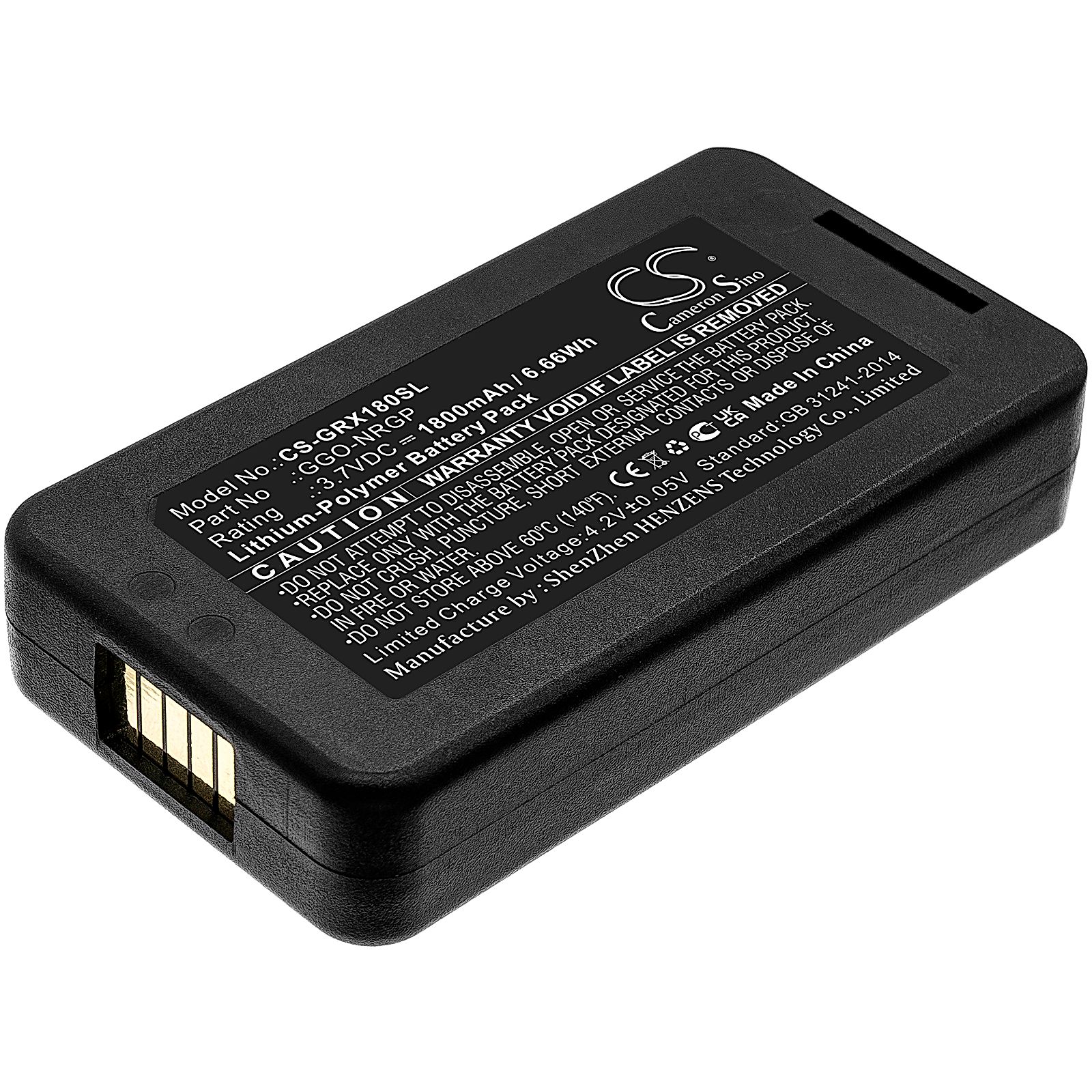 Green-GO WBPX Wireless Beltpack Battery Replacement