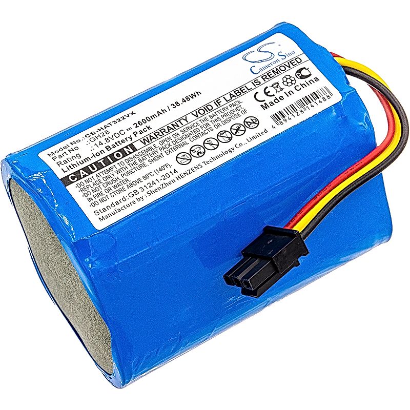 Liectroux DH860 Battery Replacement