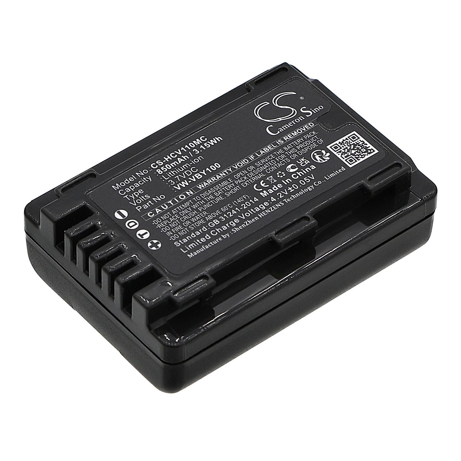 Panasonic HC-V110 Battery Replacement