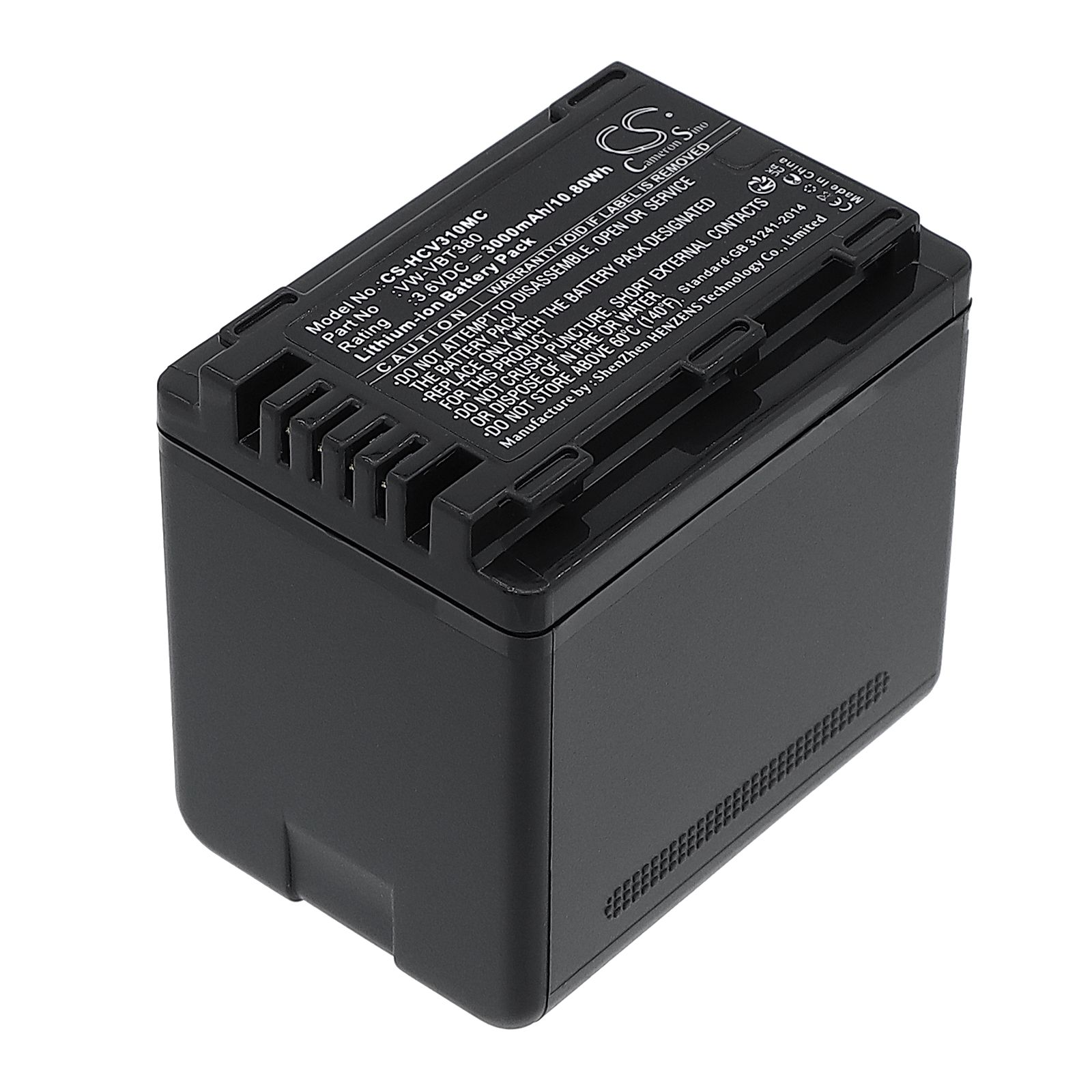 Panasonic HC-V520M Battery Replacement