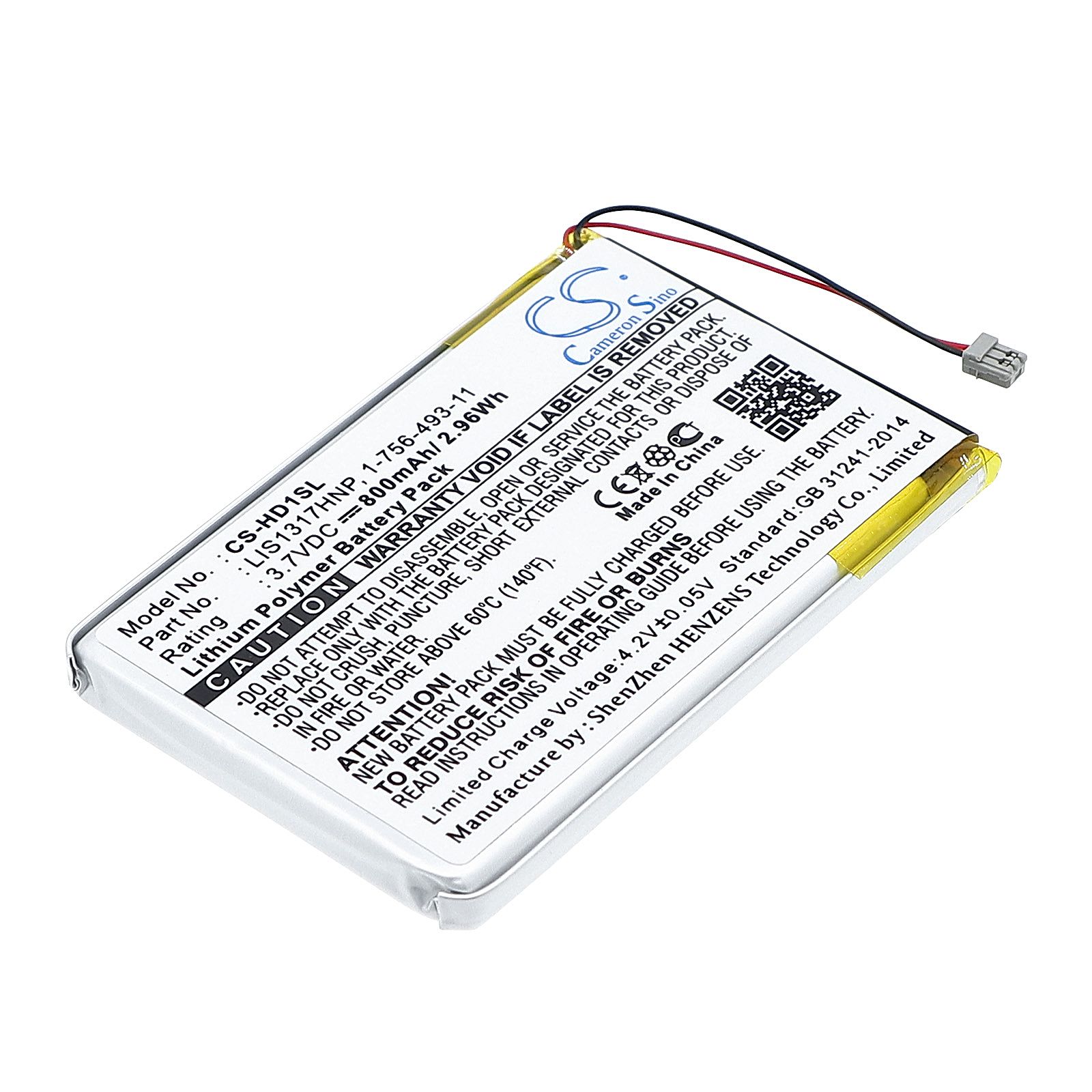Sony NW-HD1 MP3 Player Battery Replacement