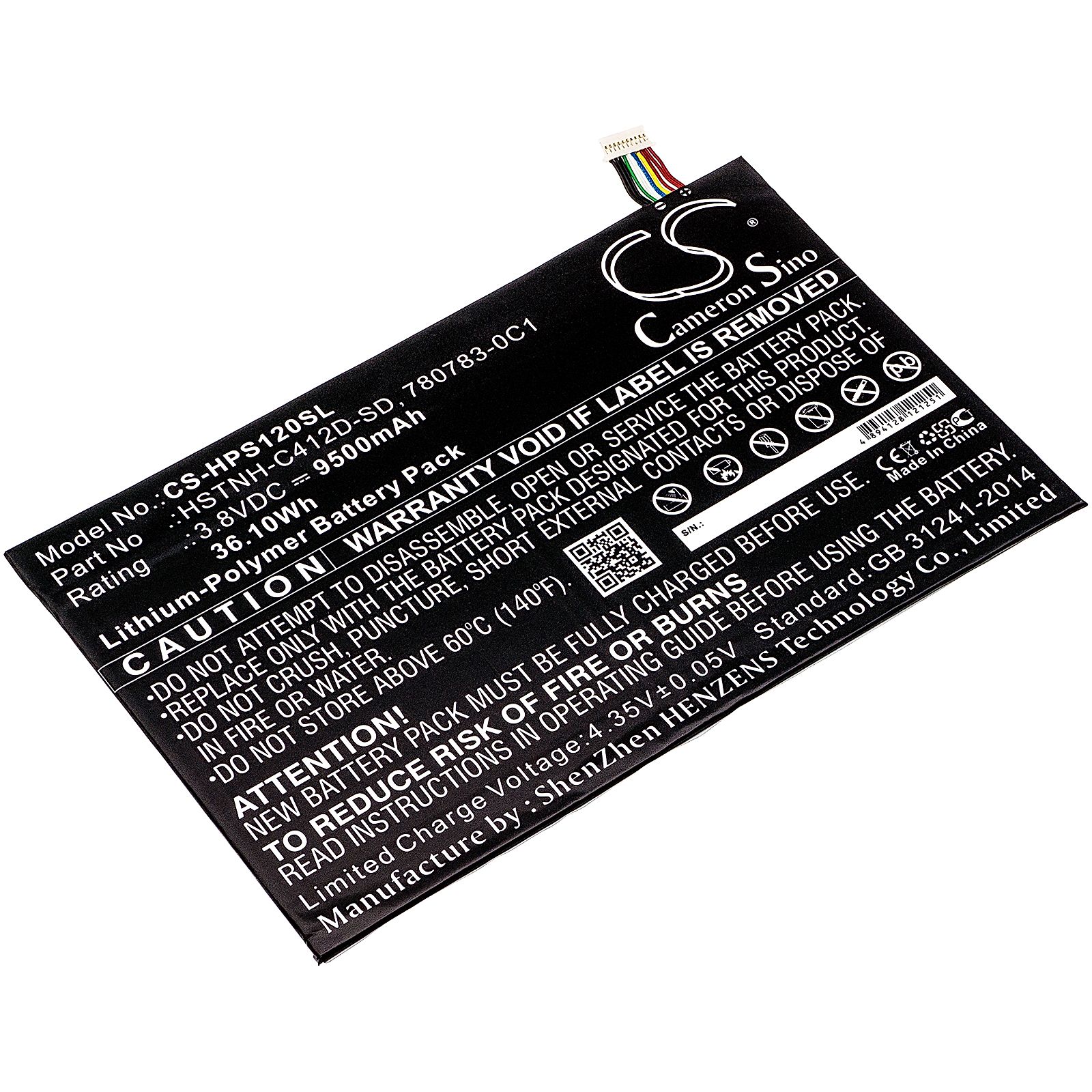 HP Pro Slate 12 Battery Replacement