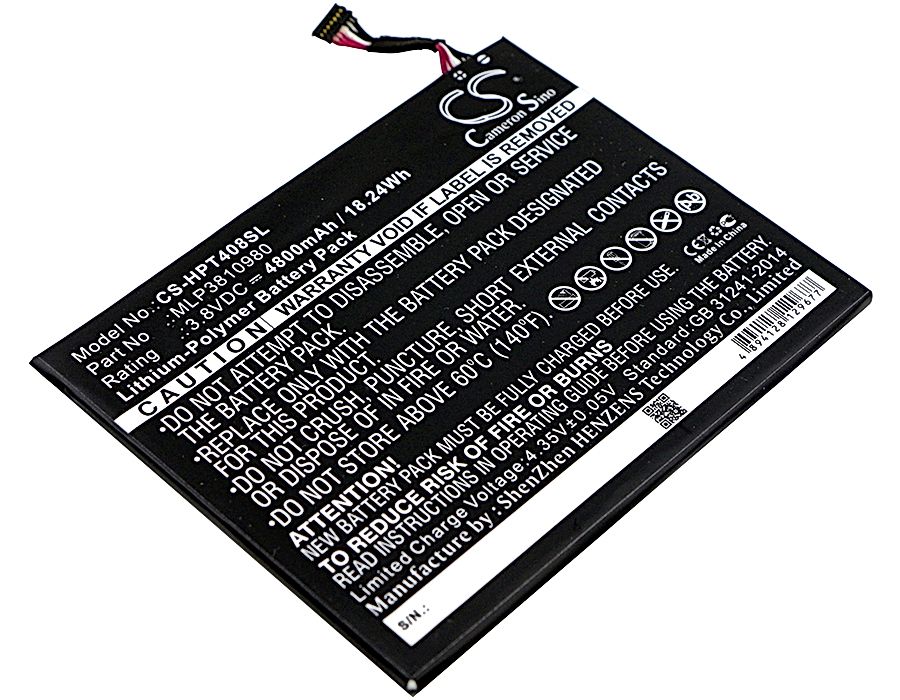 HP Pro Tablet 408 G1 Battery Replacement