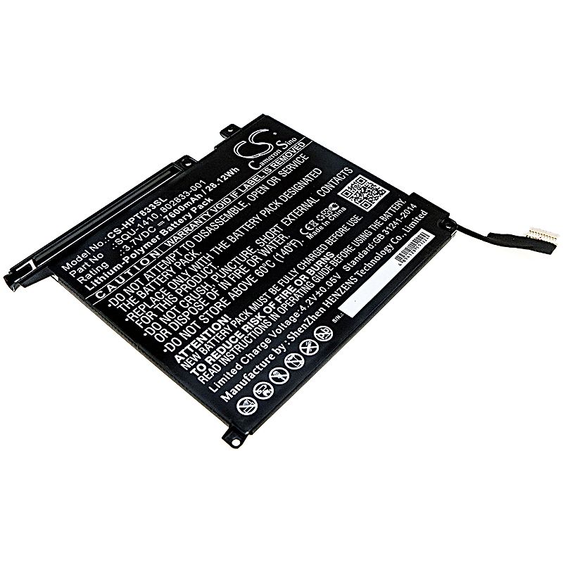 HP Pro Tablet 10 EE G1(H9X71EA) Battery Replacement