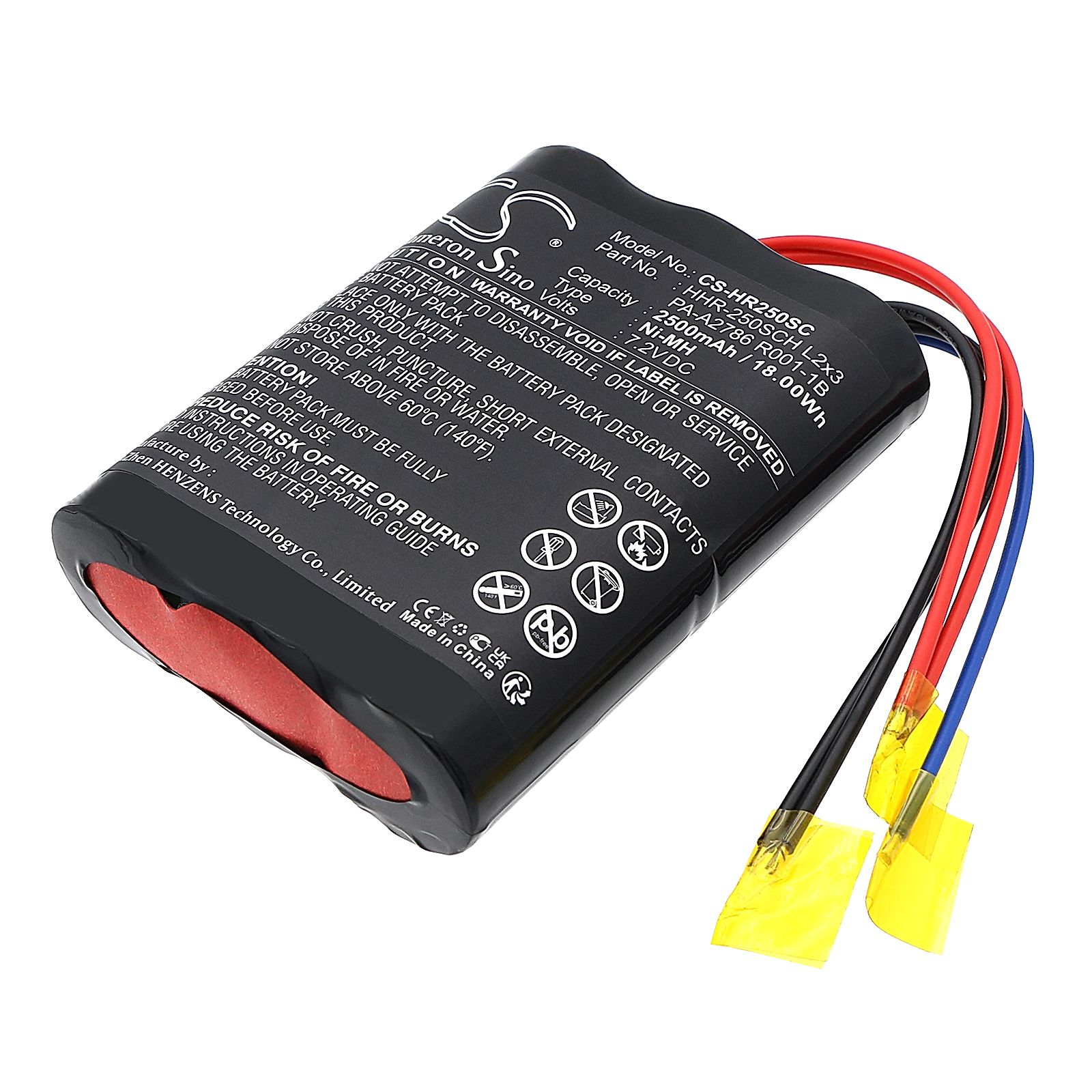 Panasonic HHR-250SCH L2x3 Battery Replacement
