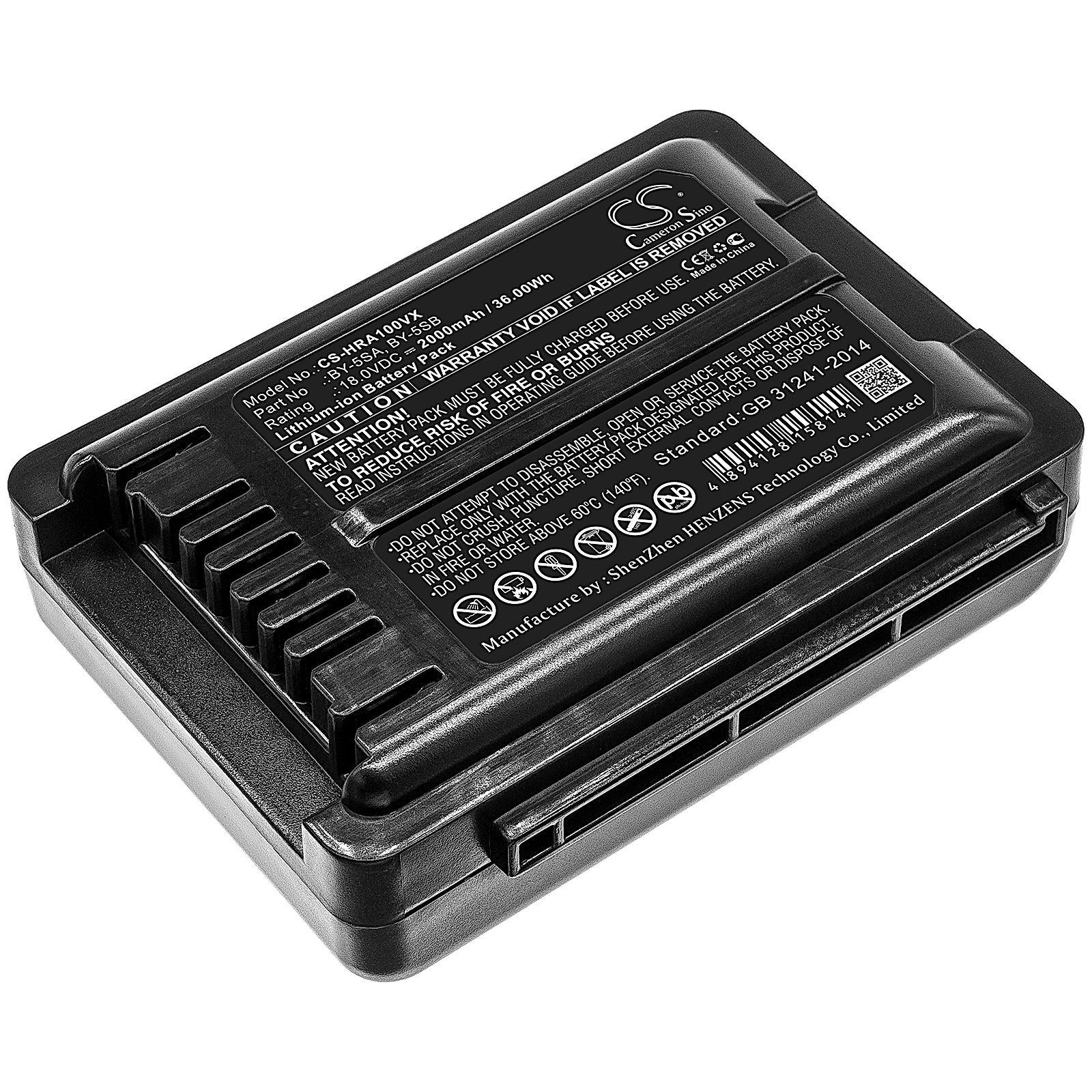 Sharp EC-A1R-P Battery Replacement