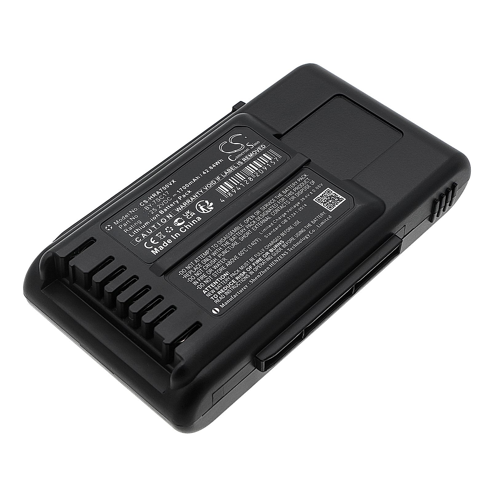 Sharp EC-SR8-B Battery Replacement