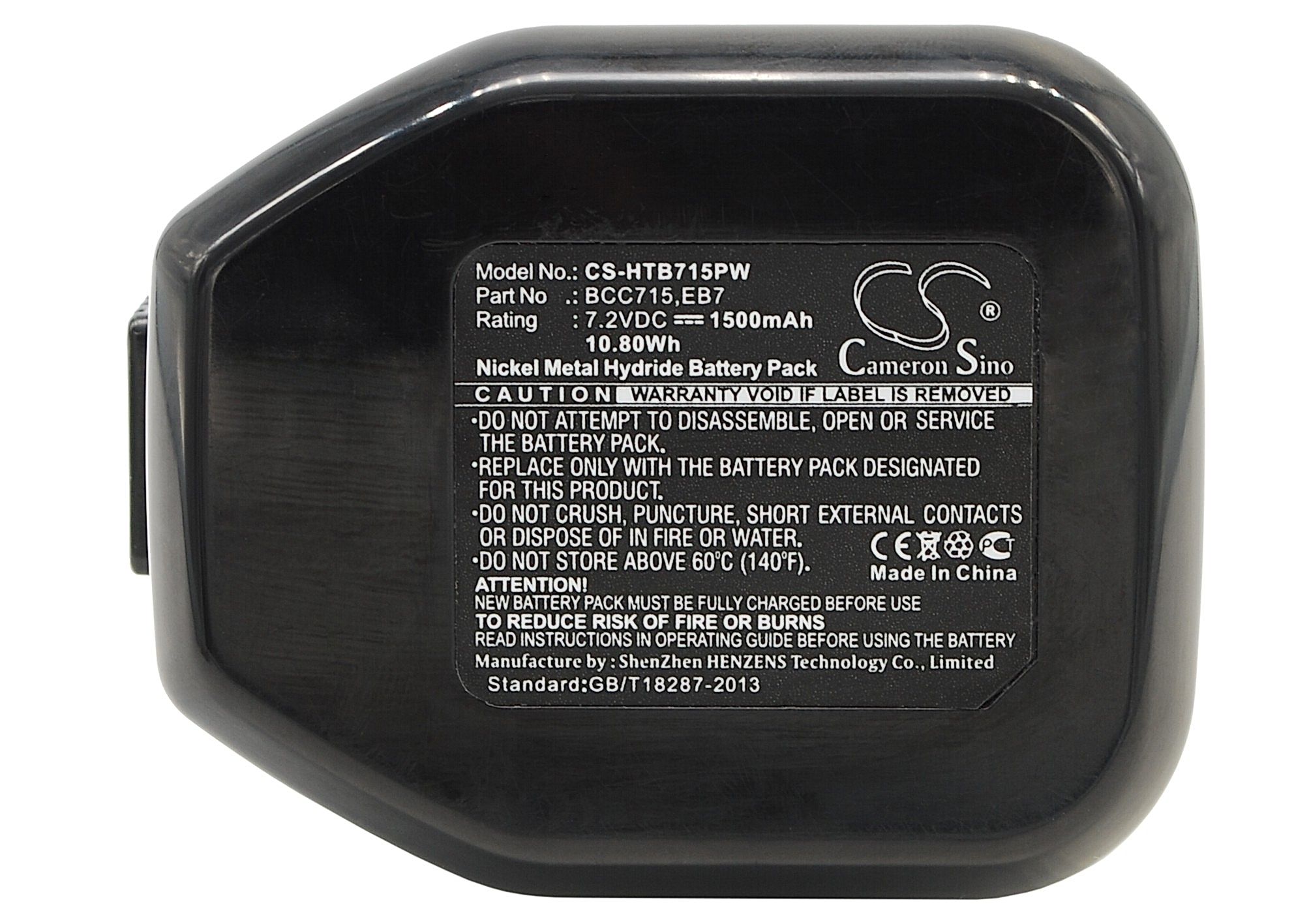 Hitachi WH6DC Battery Replacement