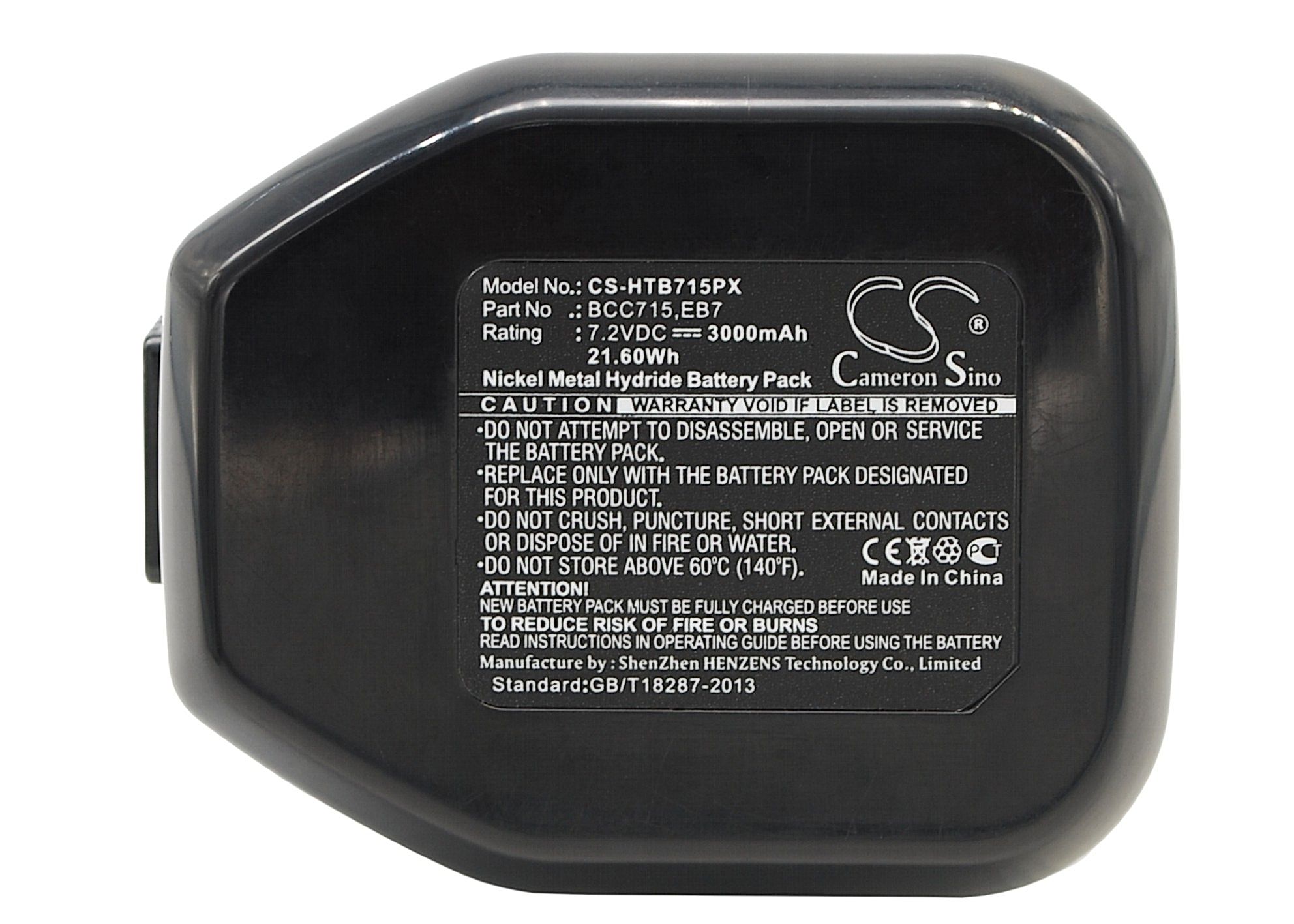 Hitachi WH6DC Battery Replacement