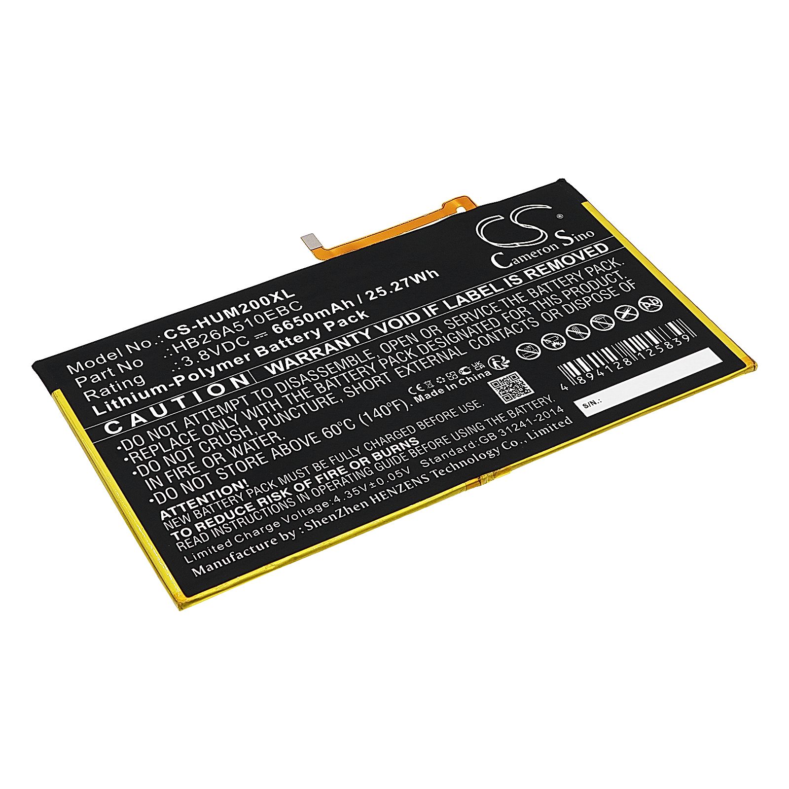 Huawei MediaPad M2 10.1 Battery Replacement