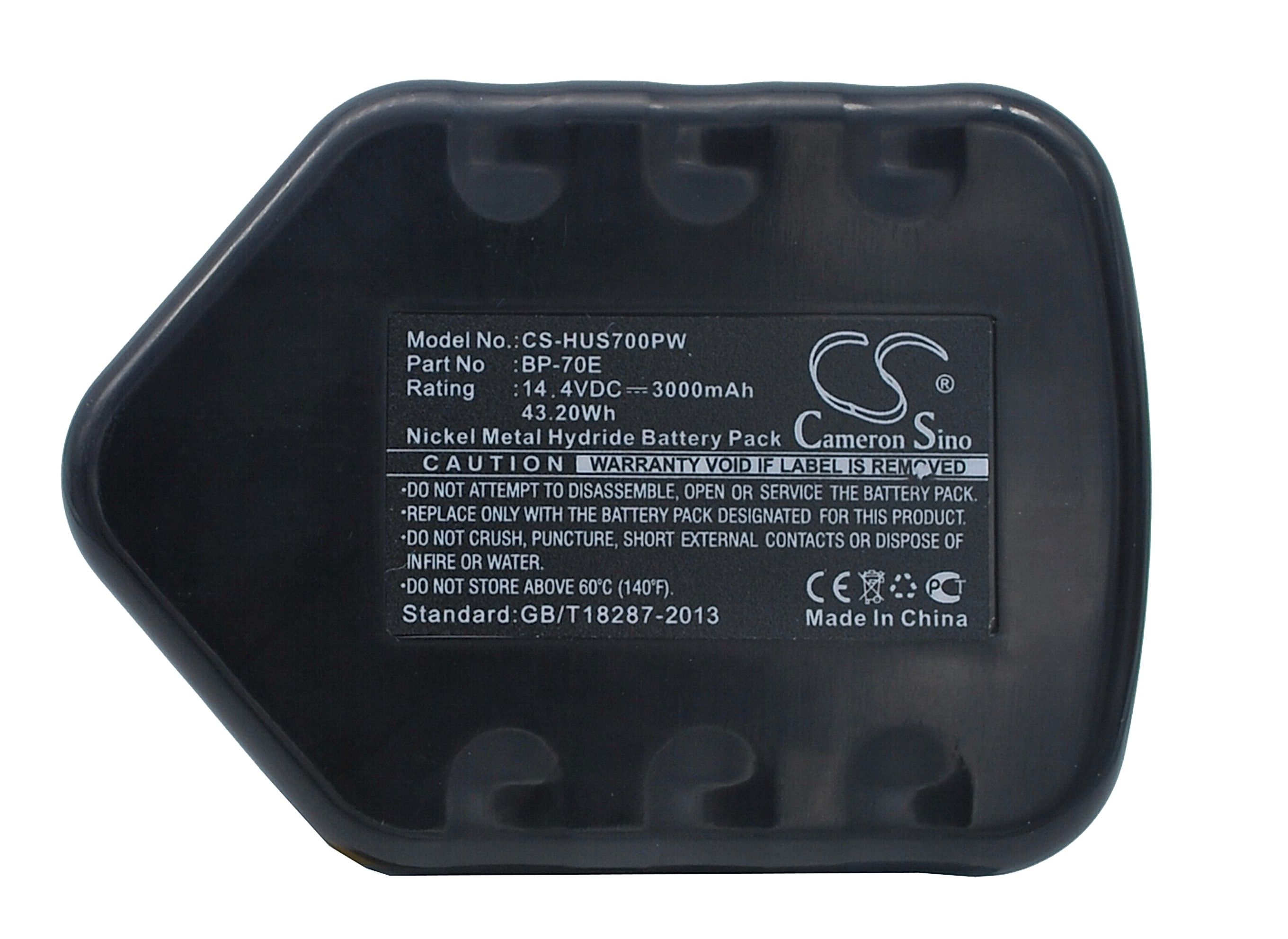 HUSKIE REC-S3550 Battery Replacement