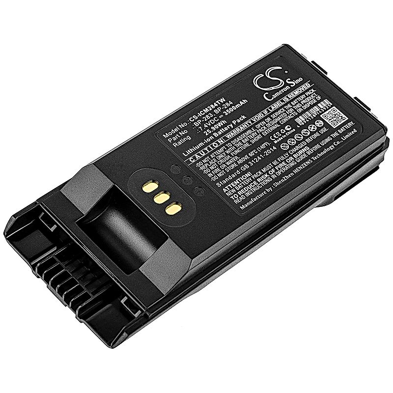 Icom IC-F3400 Battery Replacement